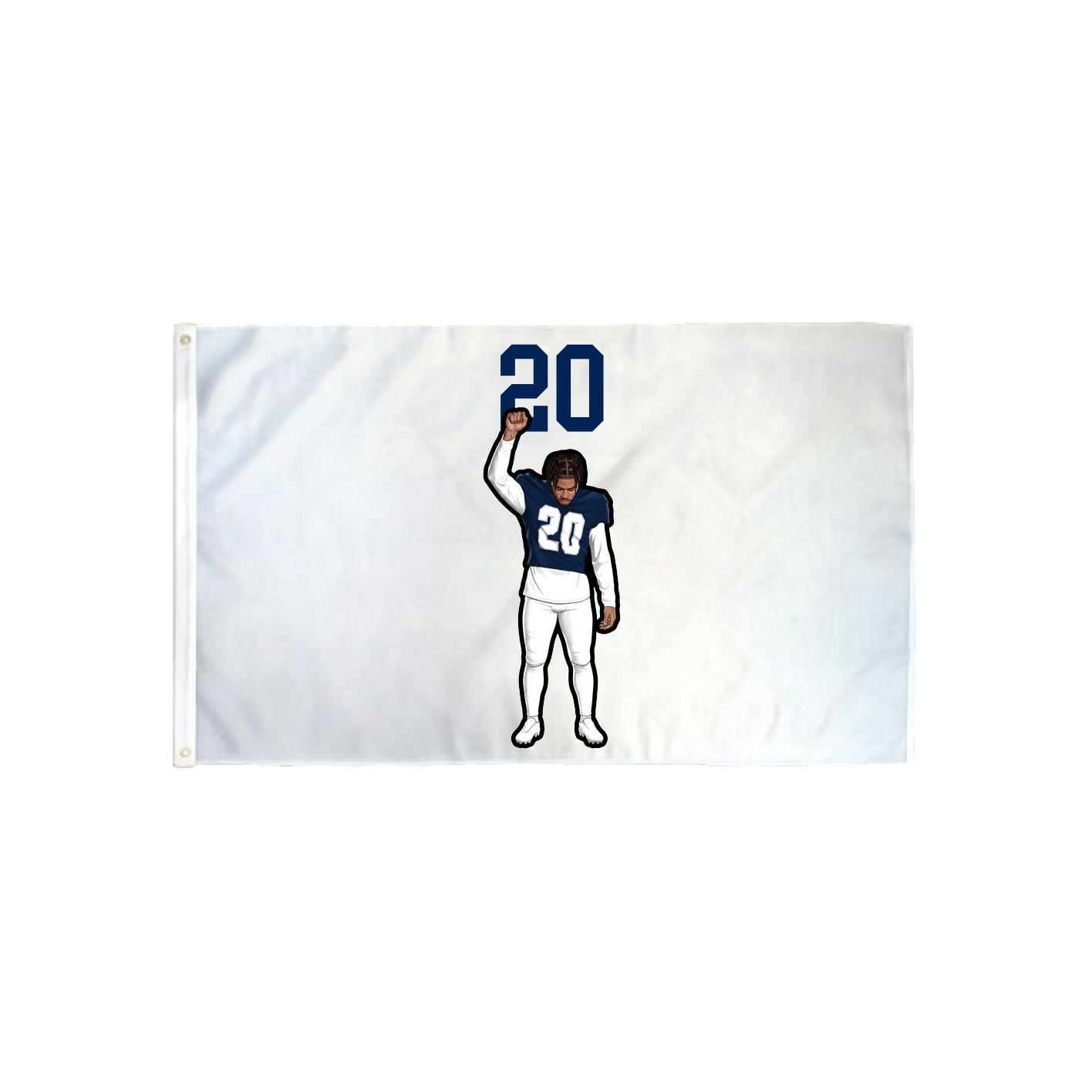3x5 Flag — Number Top in Classic