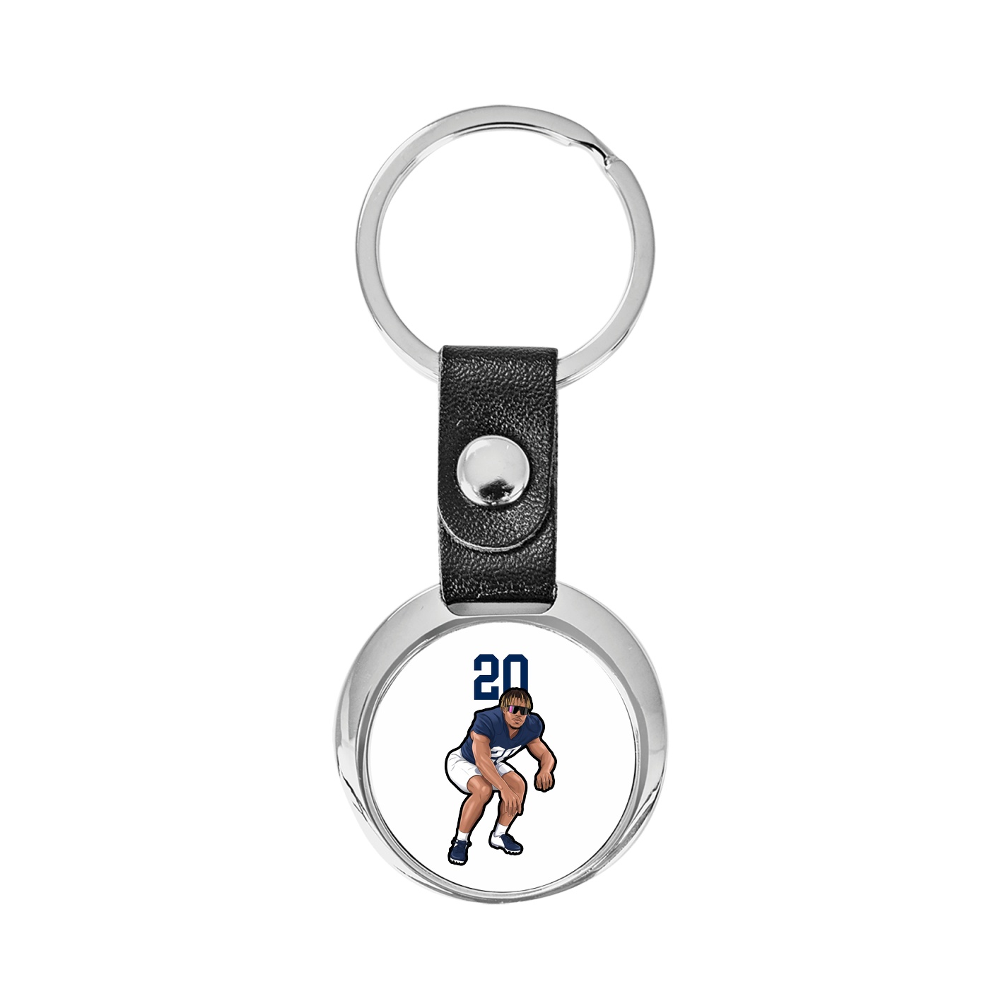 Key Chain — Number Top in Classic