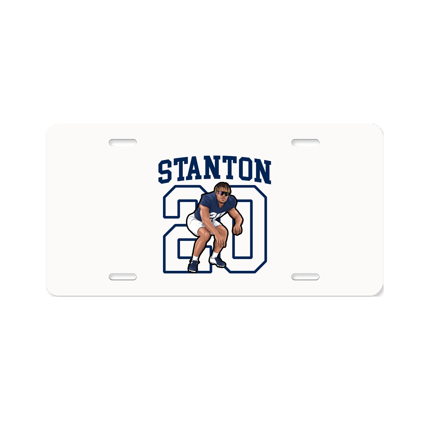 Aluminum License Plate