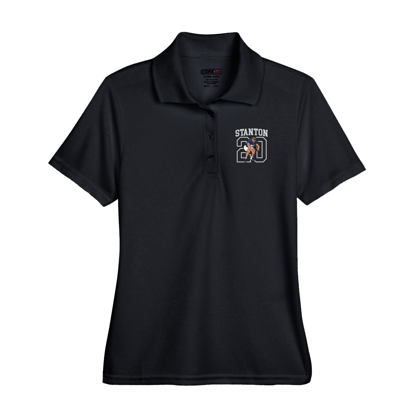 Performance Polo — Shirsey in Black