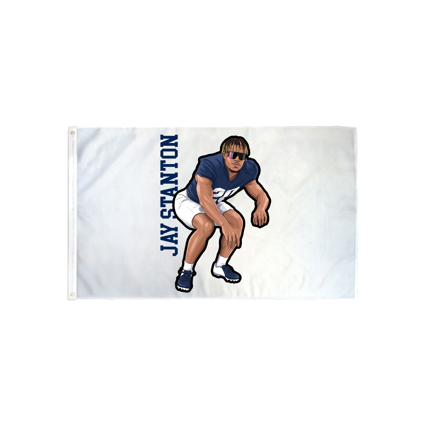 3x5 Flag — Name Vertical in Classic