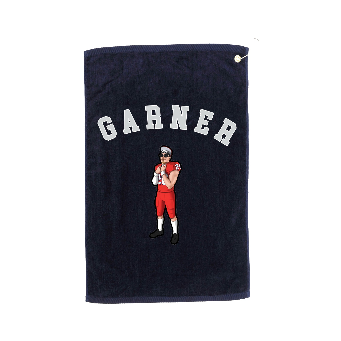 Golf Towel — Shirsey Arch in Navy