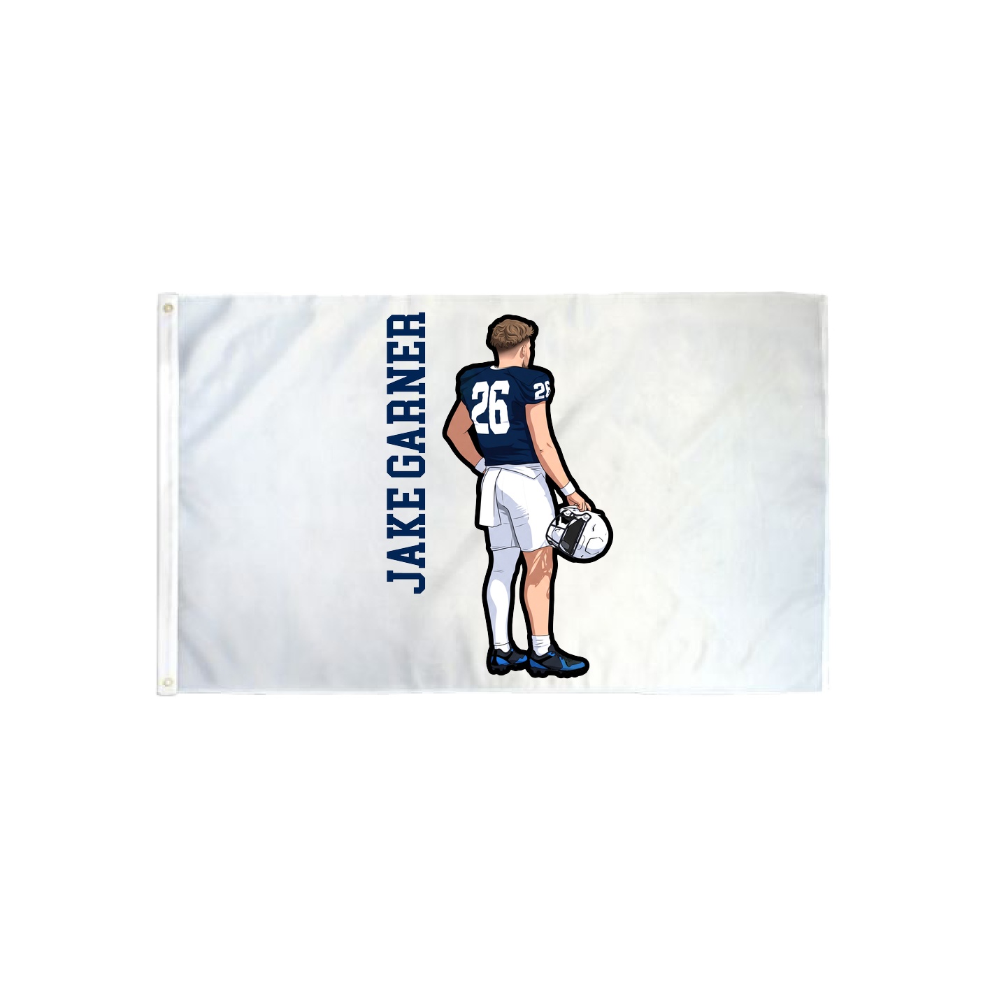 3x5 Flag — Name Vertical in Classic