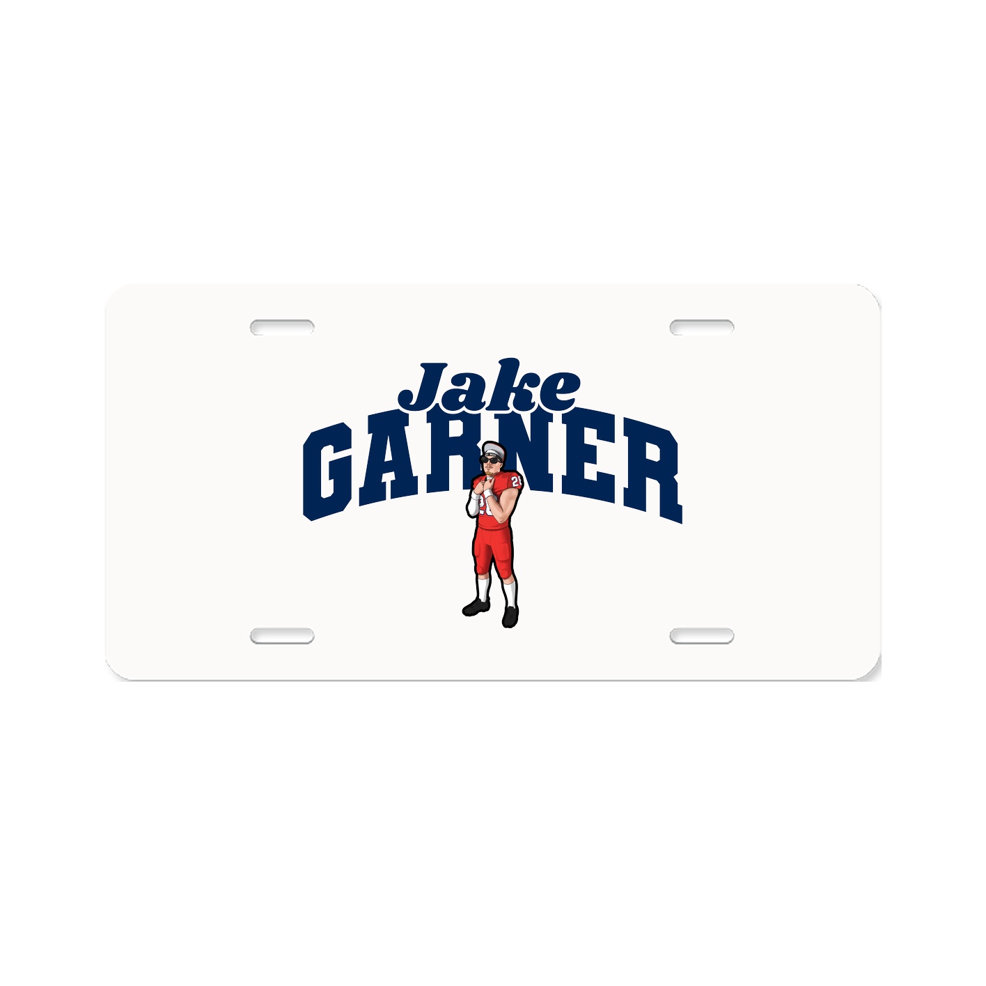 License Plate — Signature Arch in Classic