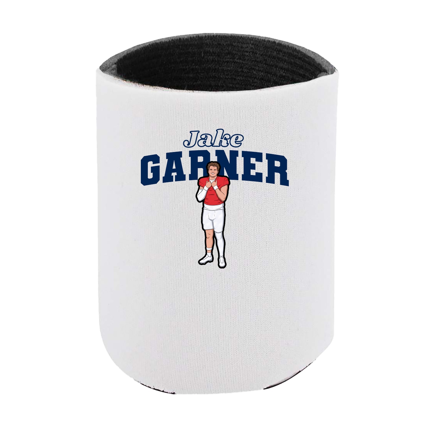 Can Holder — Name Arch in White