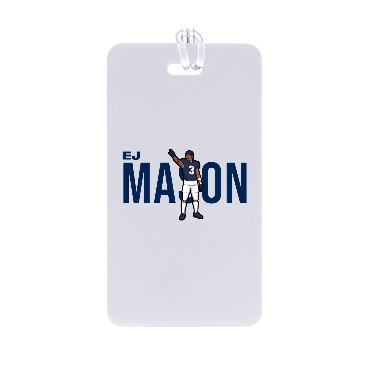 Bag Tag — Player Name in Classic