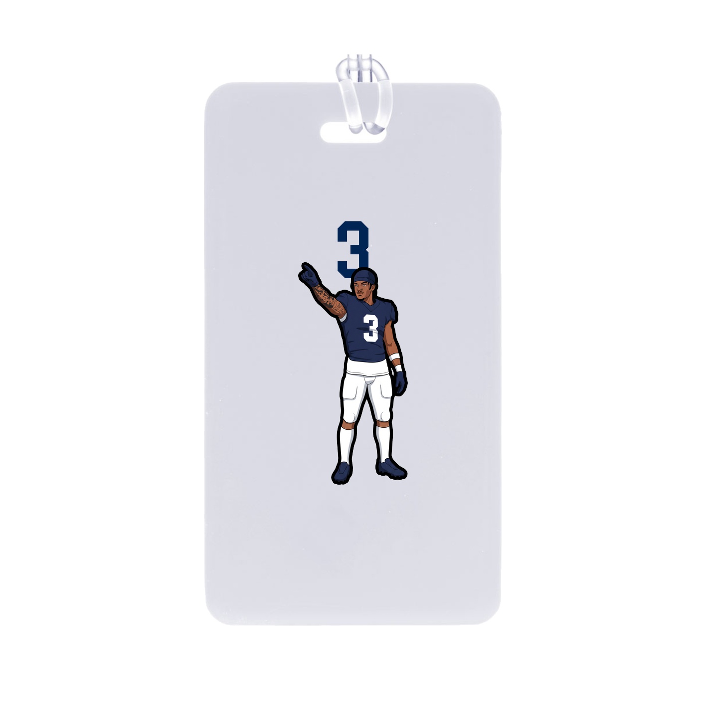 Bag Tag — Number Top in Classic