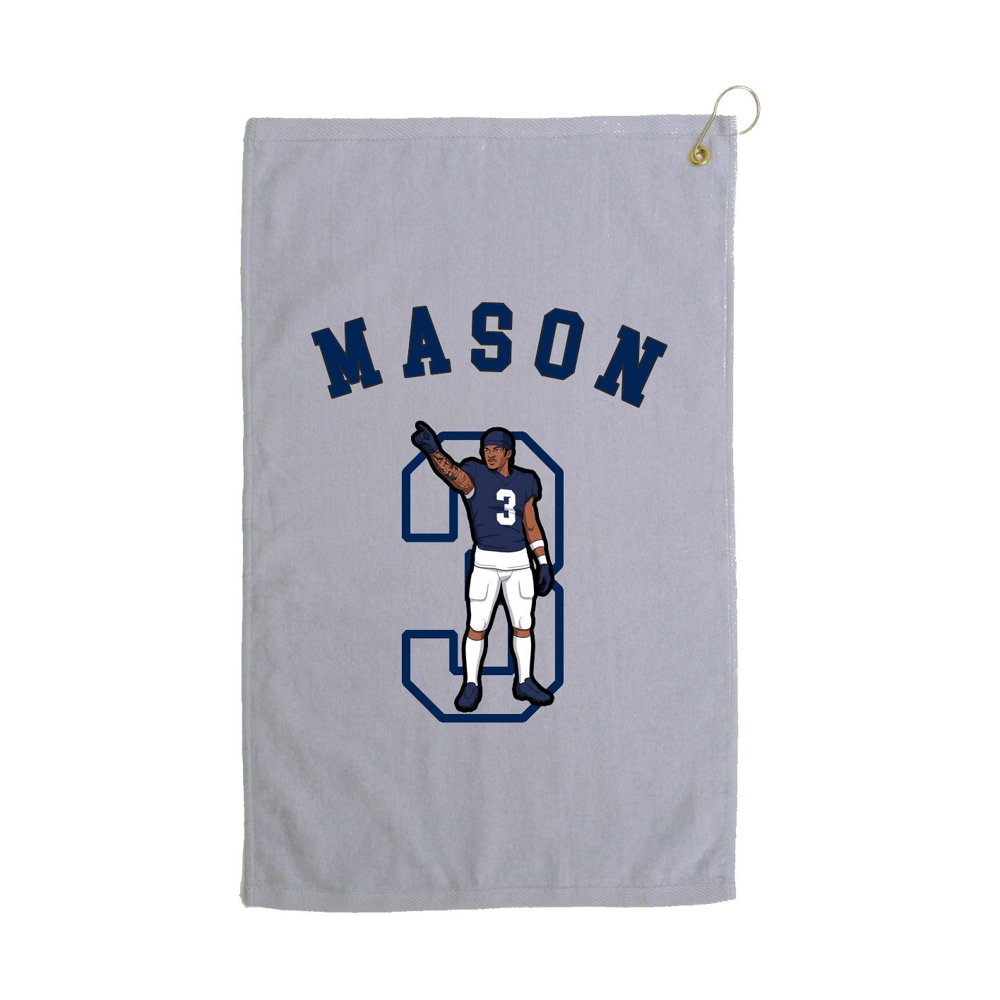 Golf Towel — Shirsey Arch in Grey