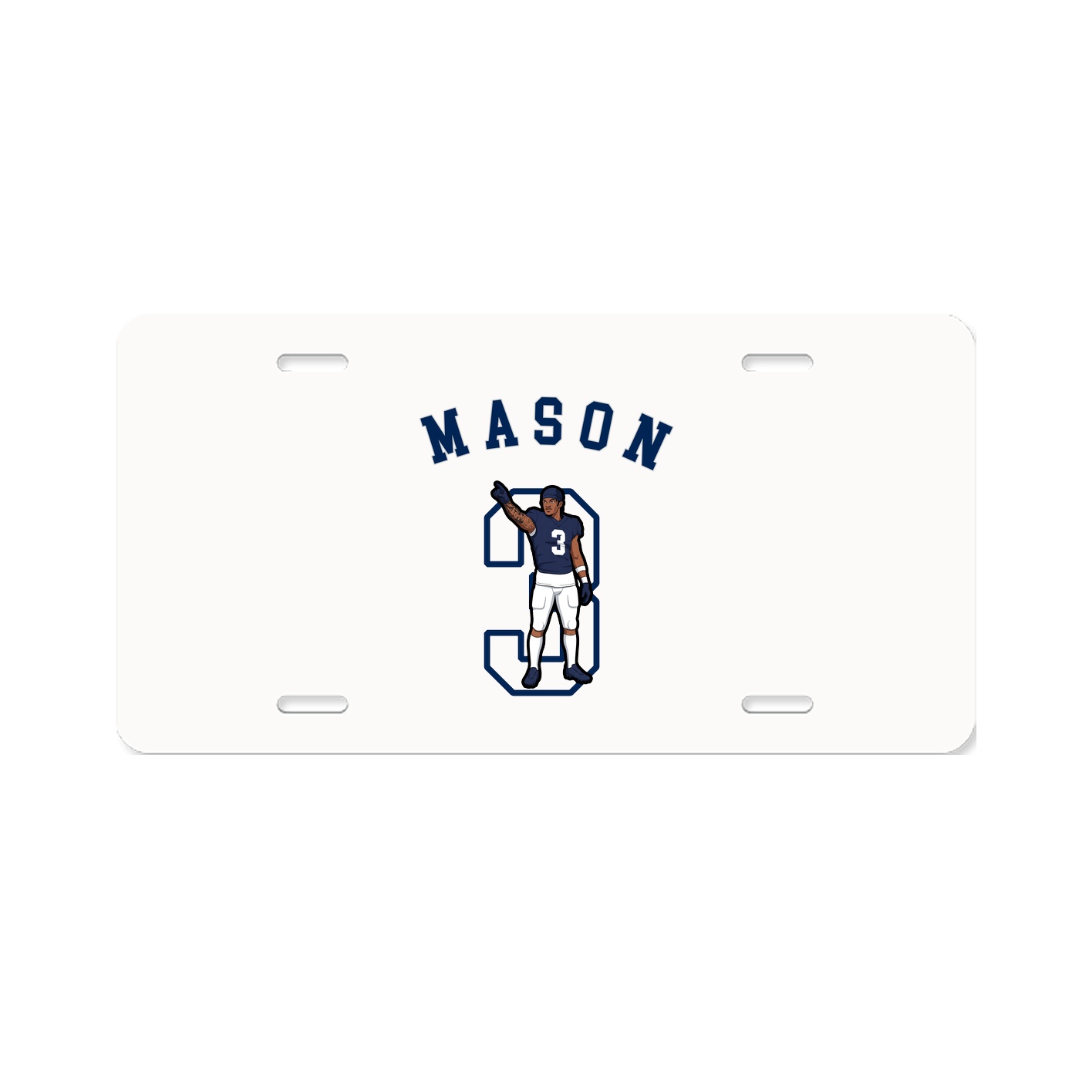 License Plate — Shirsey Arch in Classic