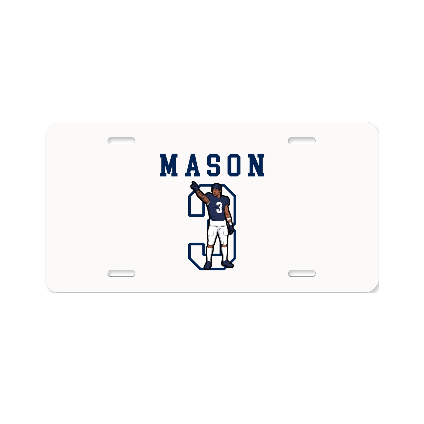 License Plate — Shirsey in Classic