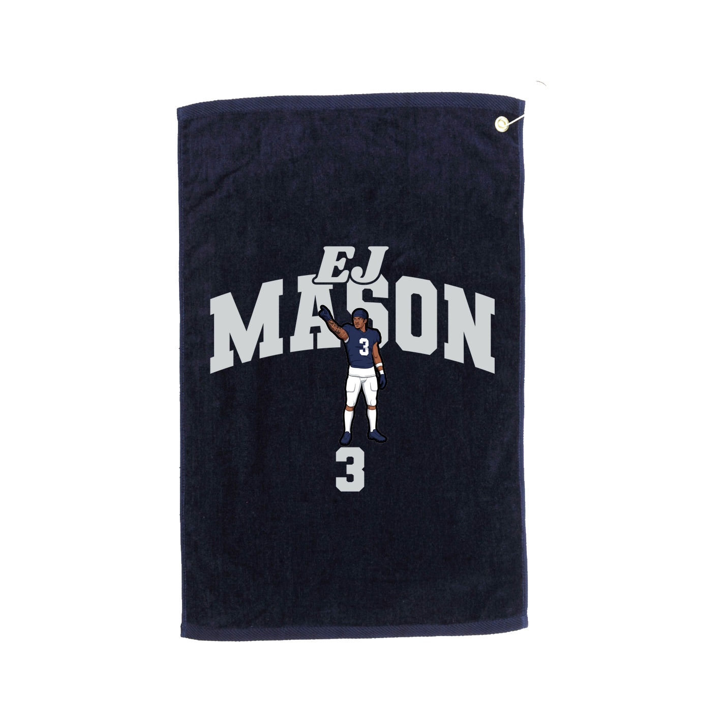 Golf Towel — Signature Arch in Navy