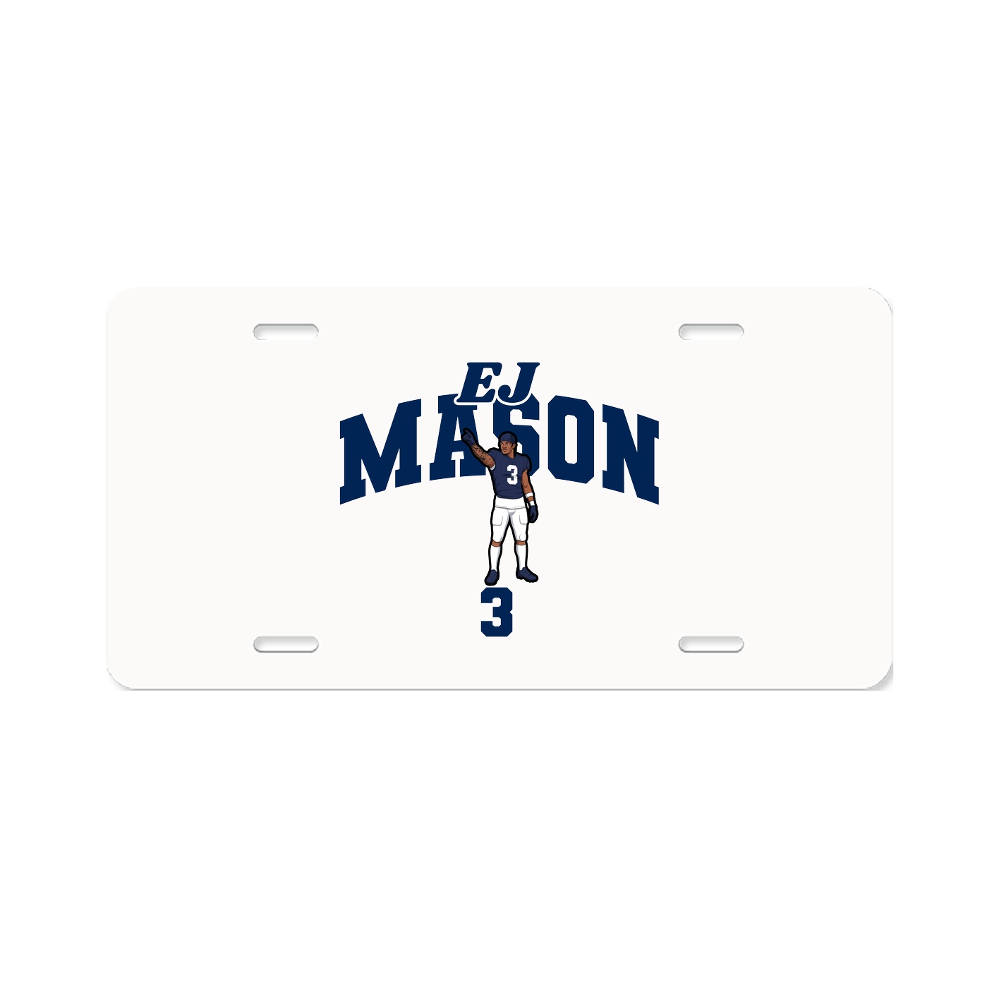 License Plate — Signature Arch in Classic