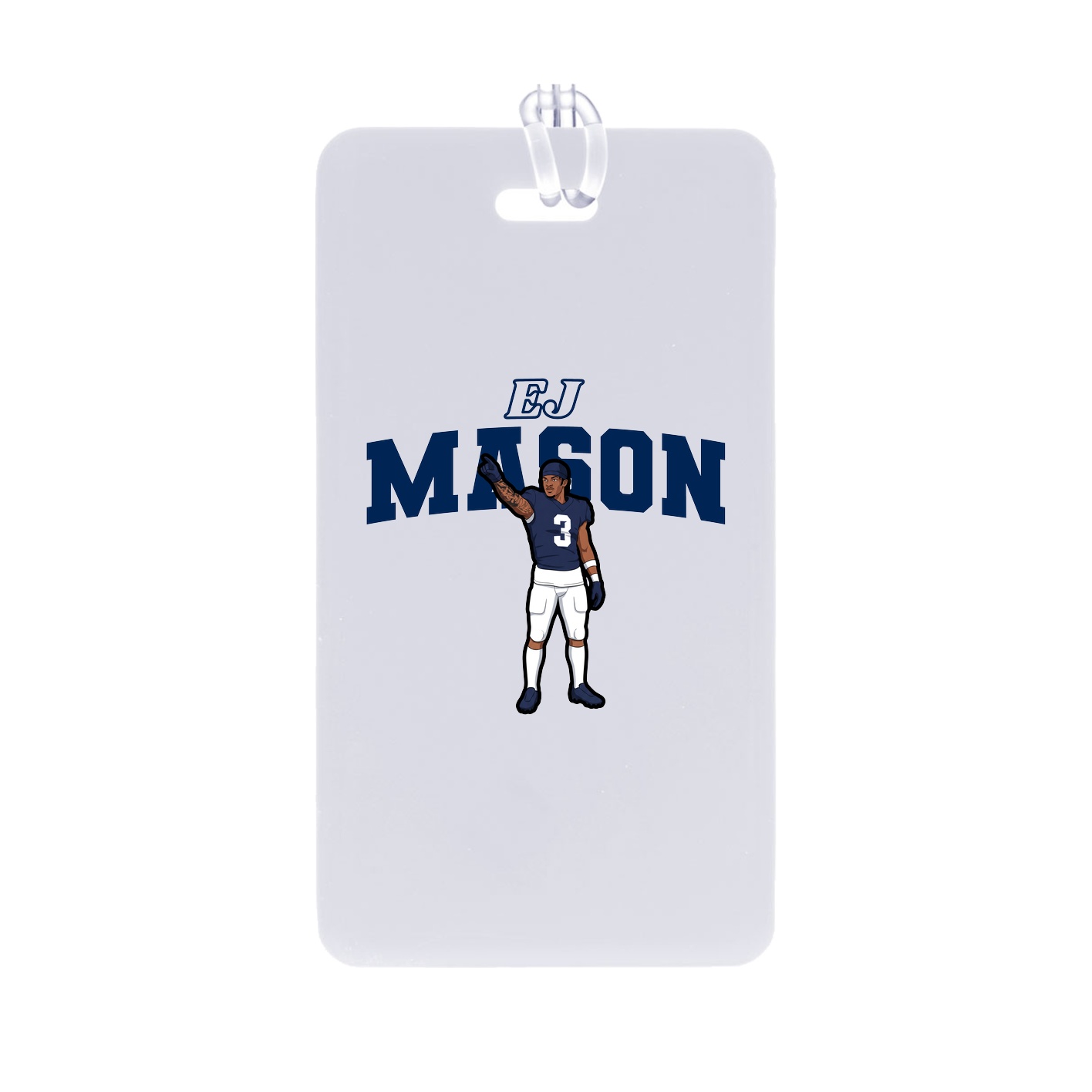 Bag Tag — Name Arch in Classic