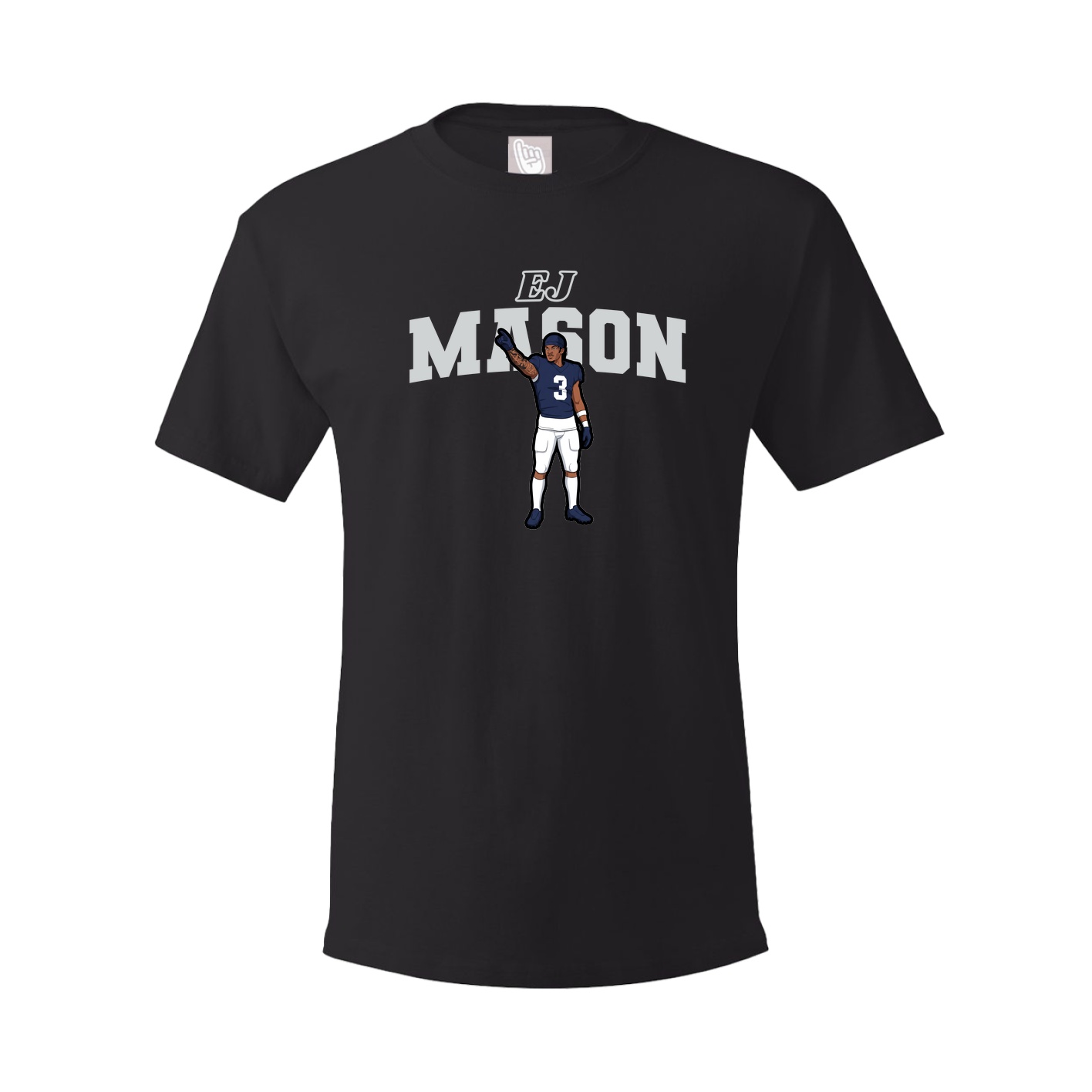 Youth Tee — Name Arch in Black