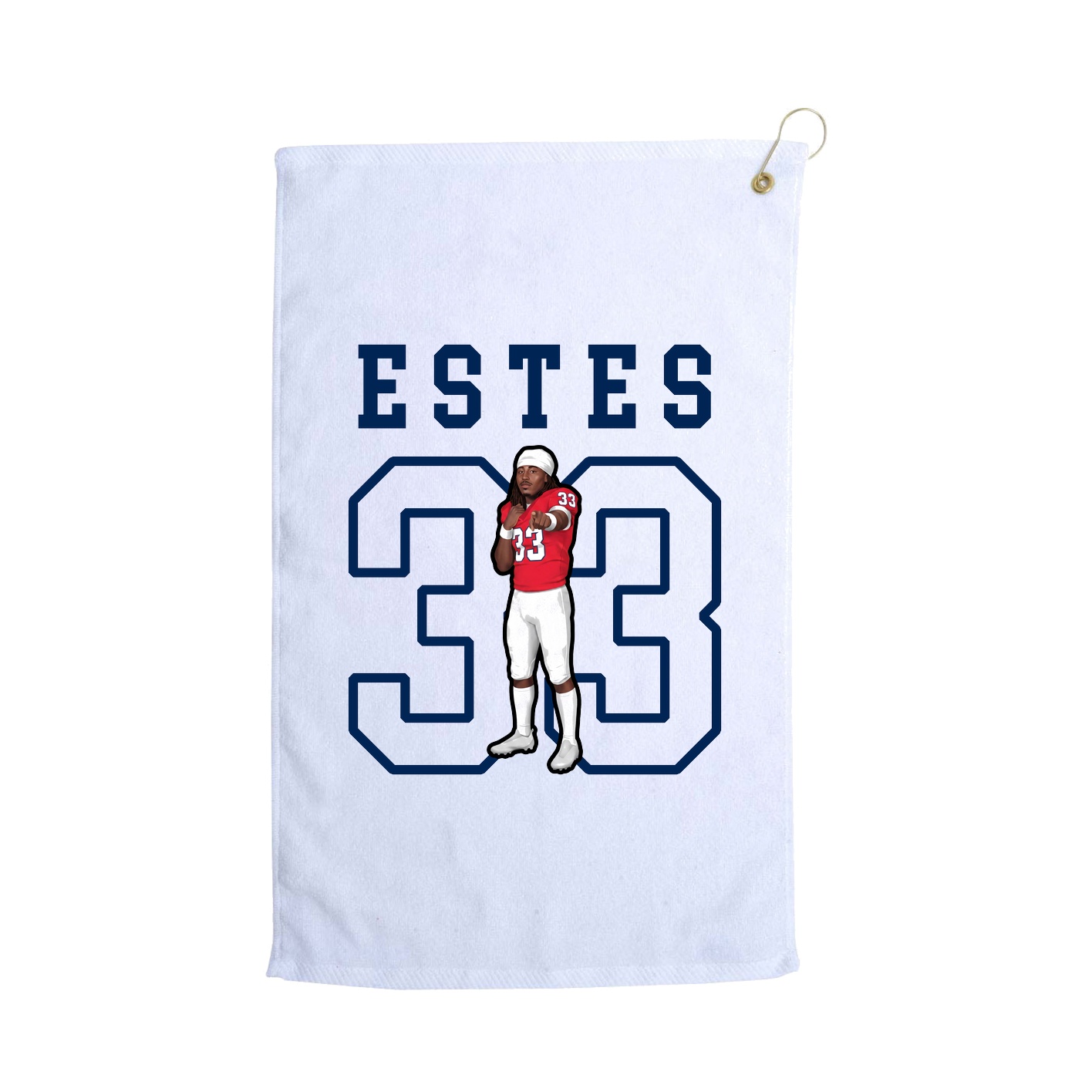 Golf Towel — Shirsey in White