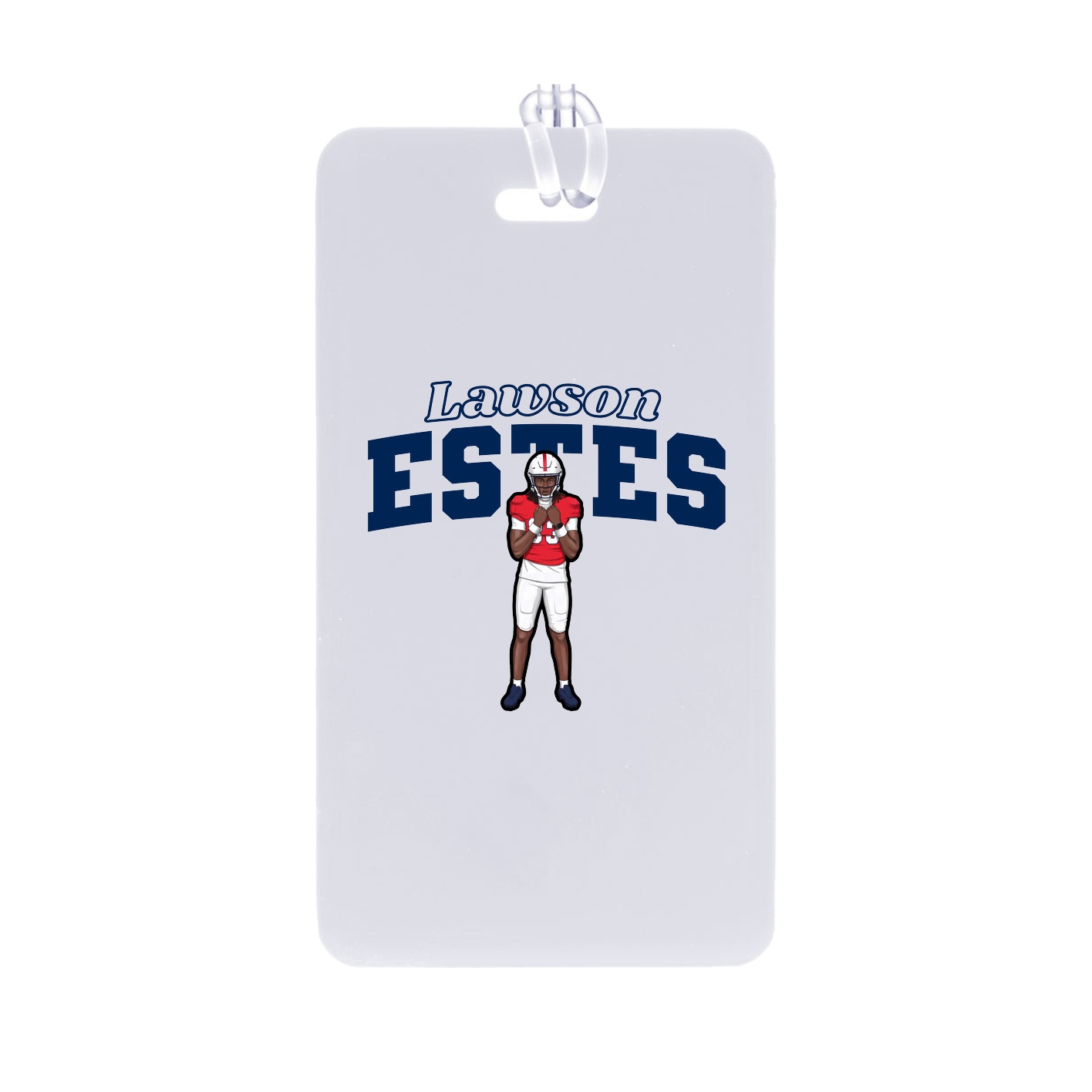 Bag Tag — Name Arch in Classic