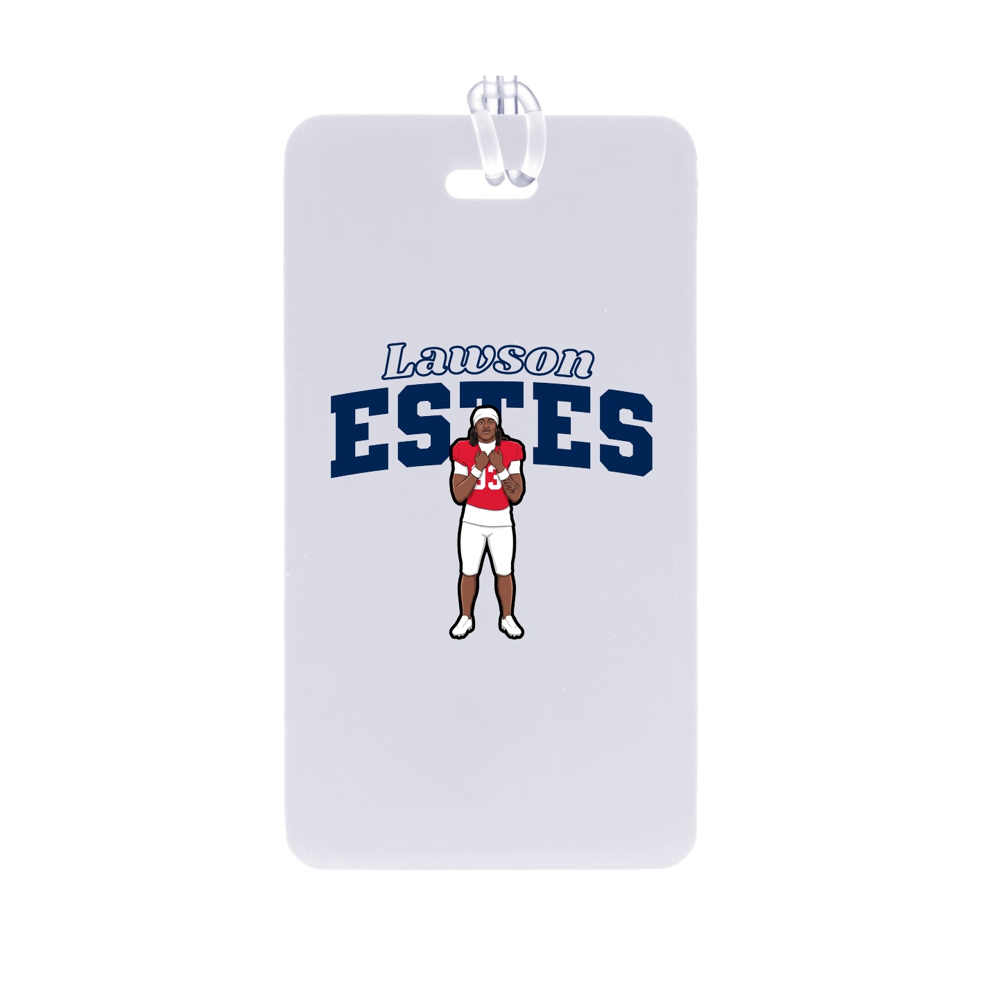 Bag Tag — Name Arch in Classic