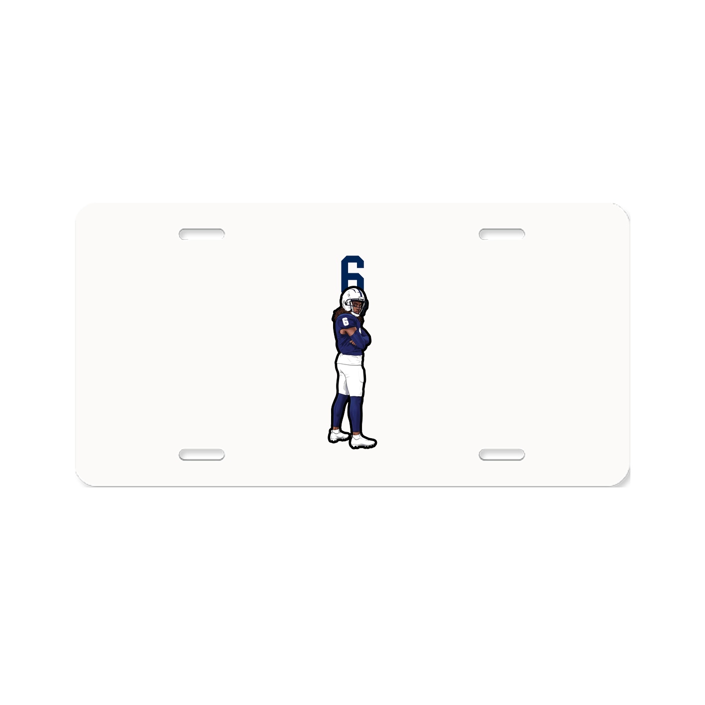 Aluminum License Plate