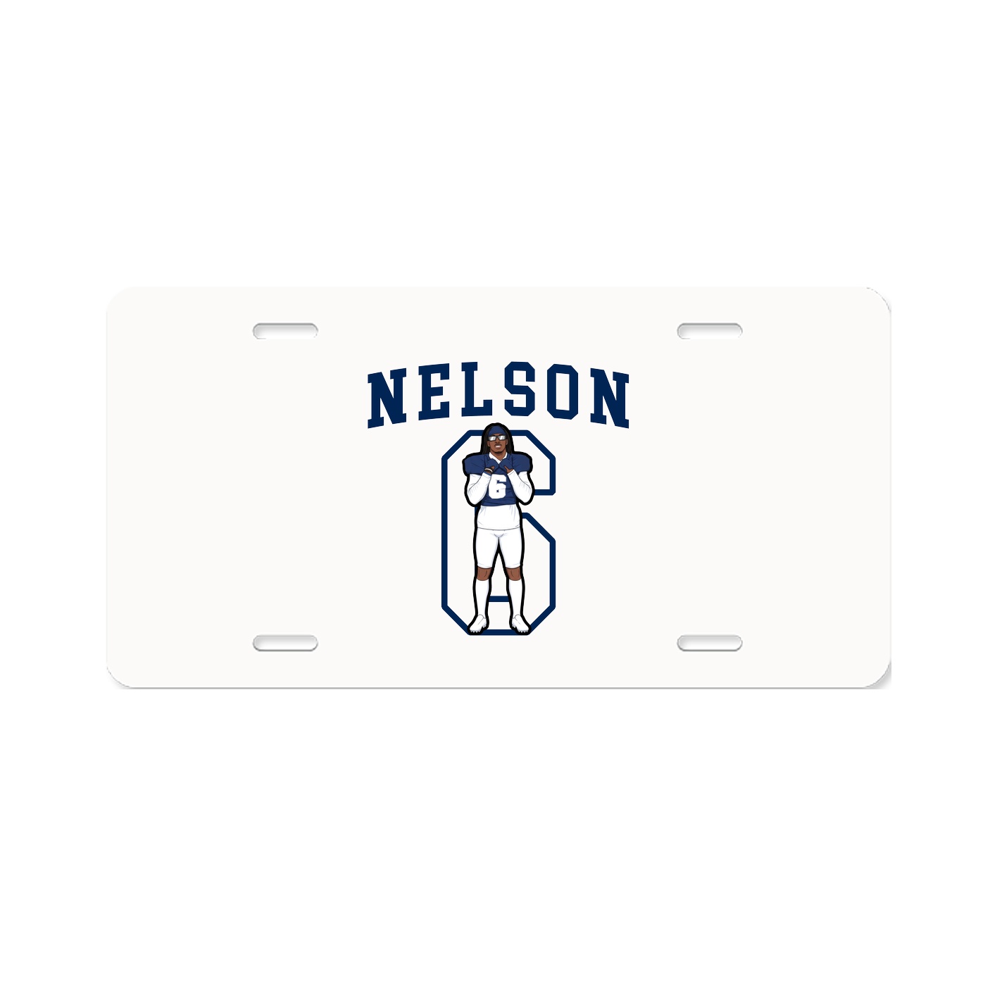 Aluminum License Plate