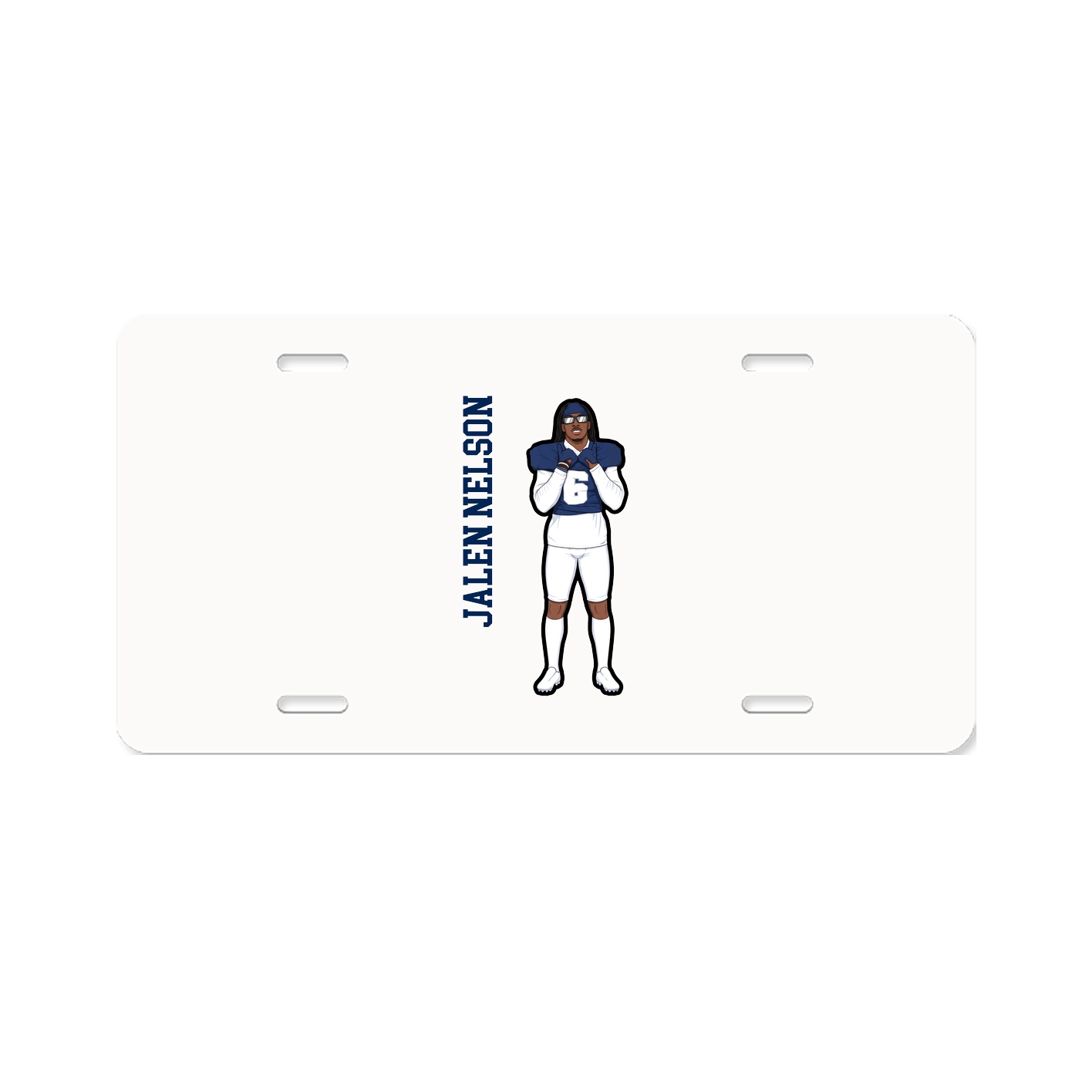 Aluminum License Plate