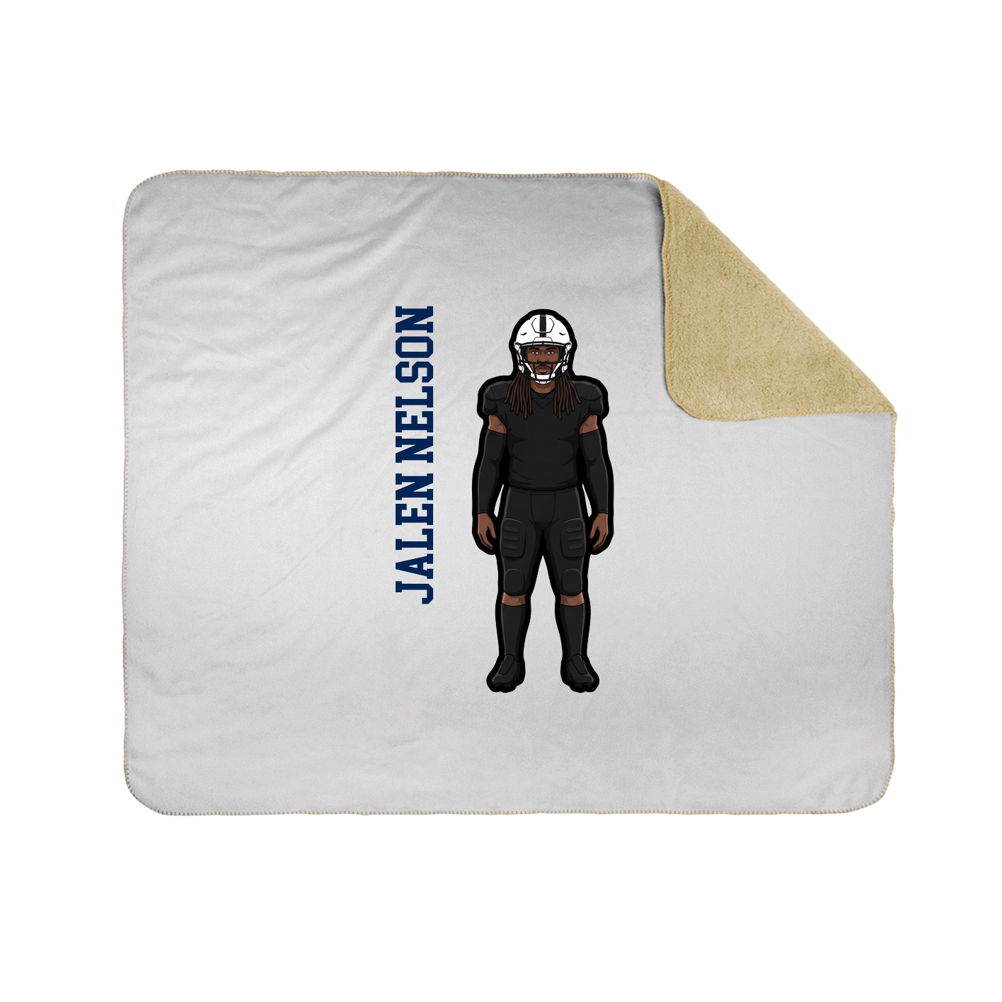 50x60 Sherpa Lined Throw Blanket