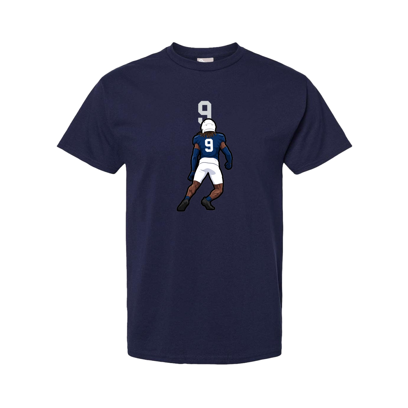 Tee — Number Top in Navy