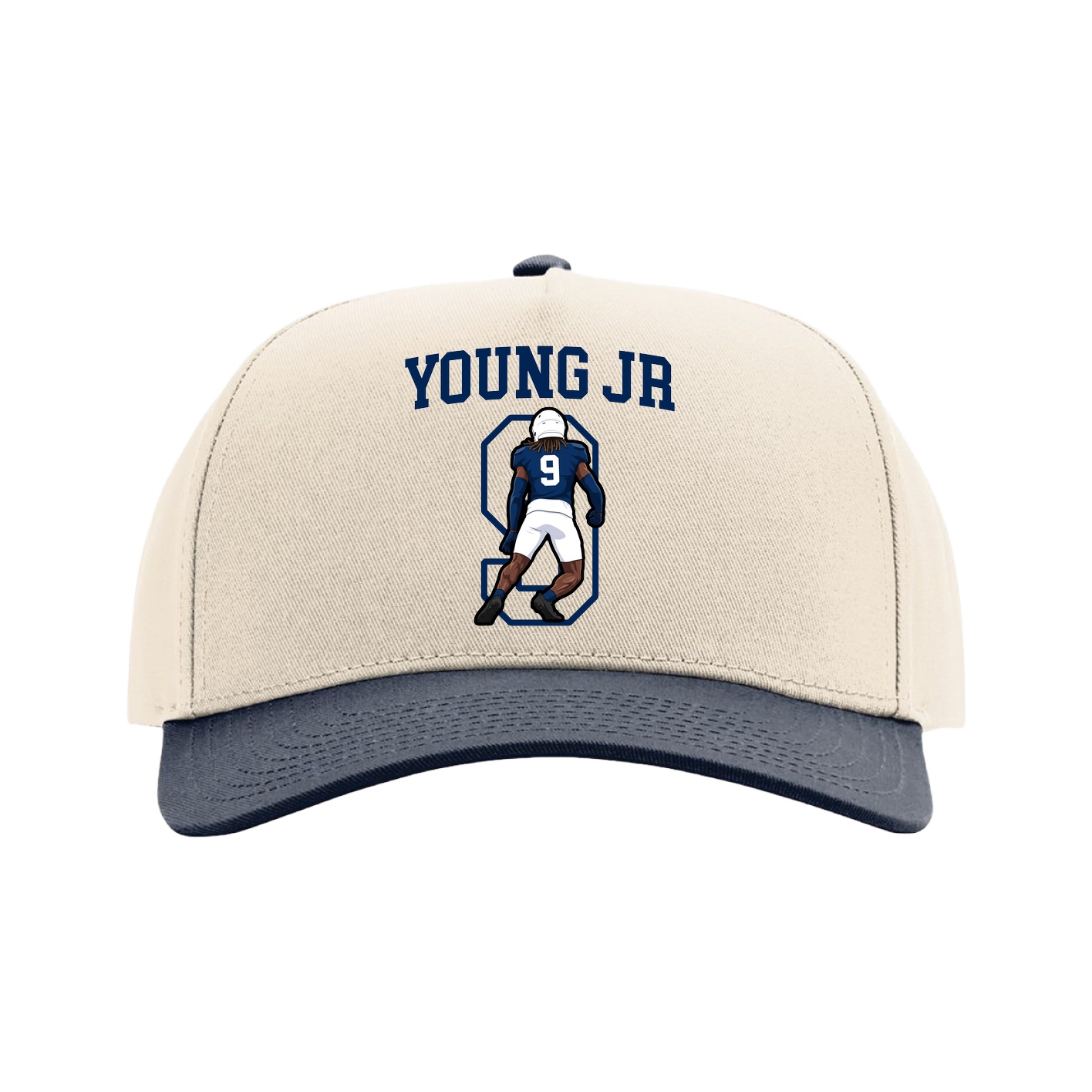 Full Fabric Five-Panel Champ Cap