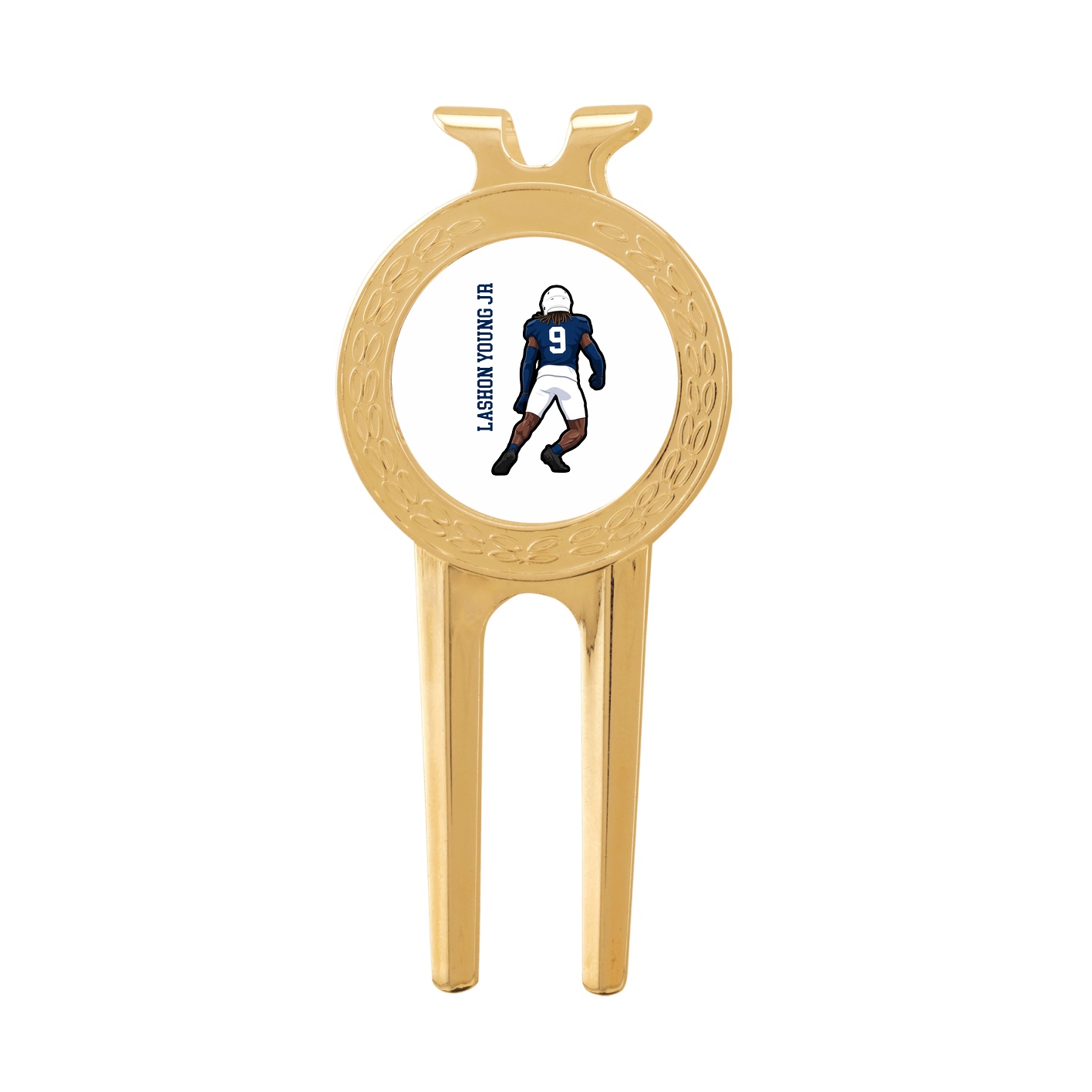 Divot Tool with Ball Marker — Name Vertical in Classic