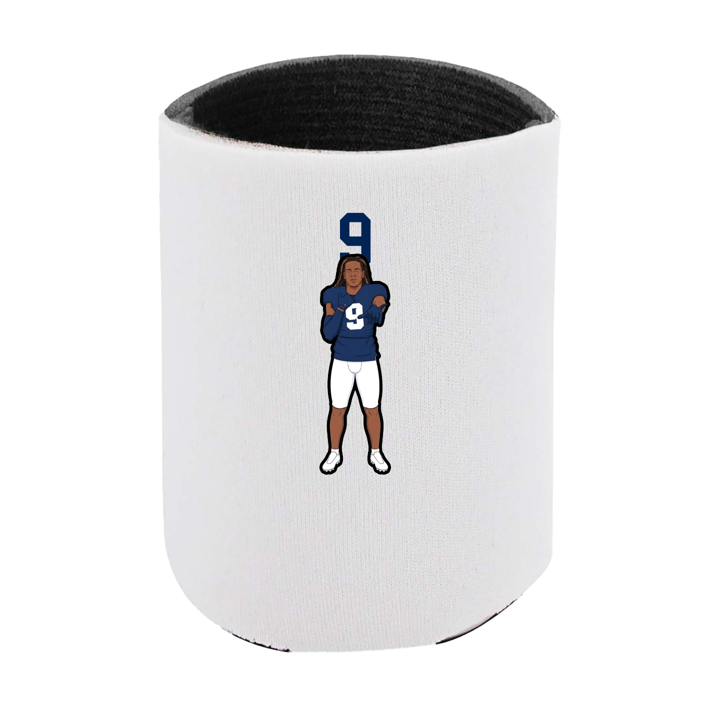 Can Holder — Number Top in White