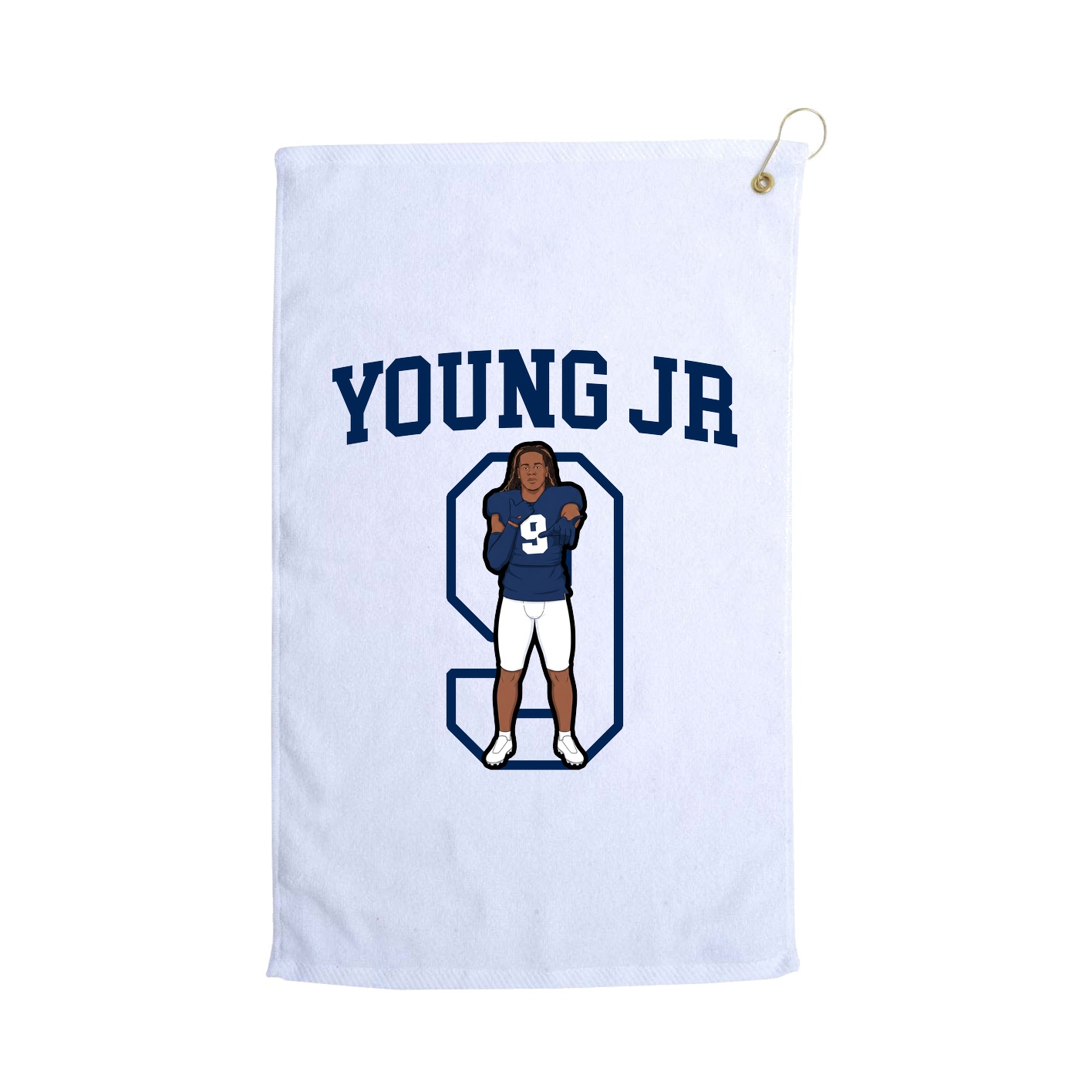 Golf Towel — Shirsey in White