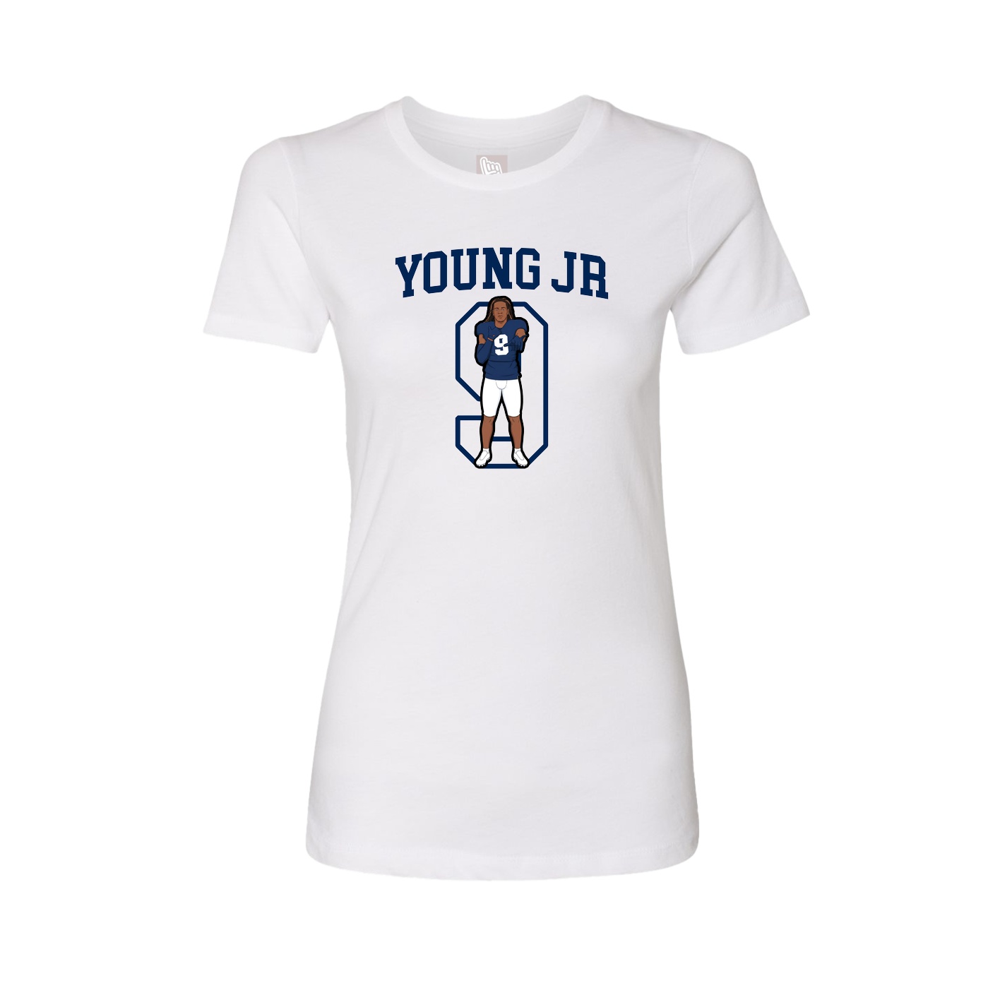 Fitted Women's Tee — Shirsey in White