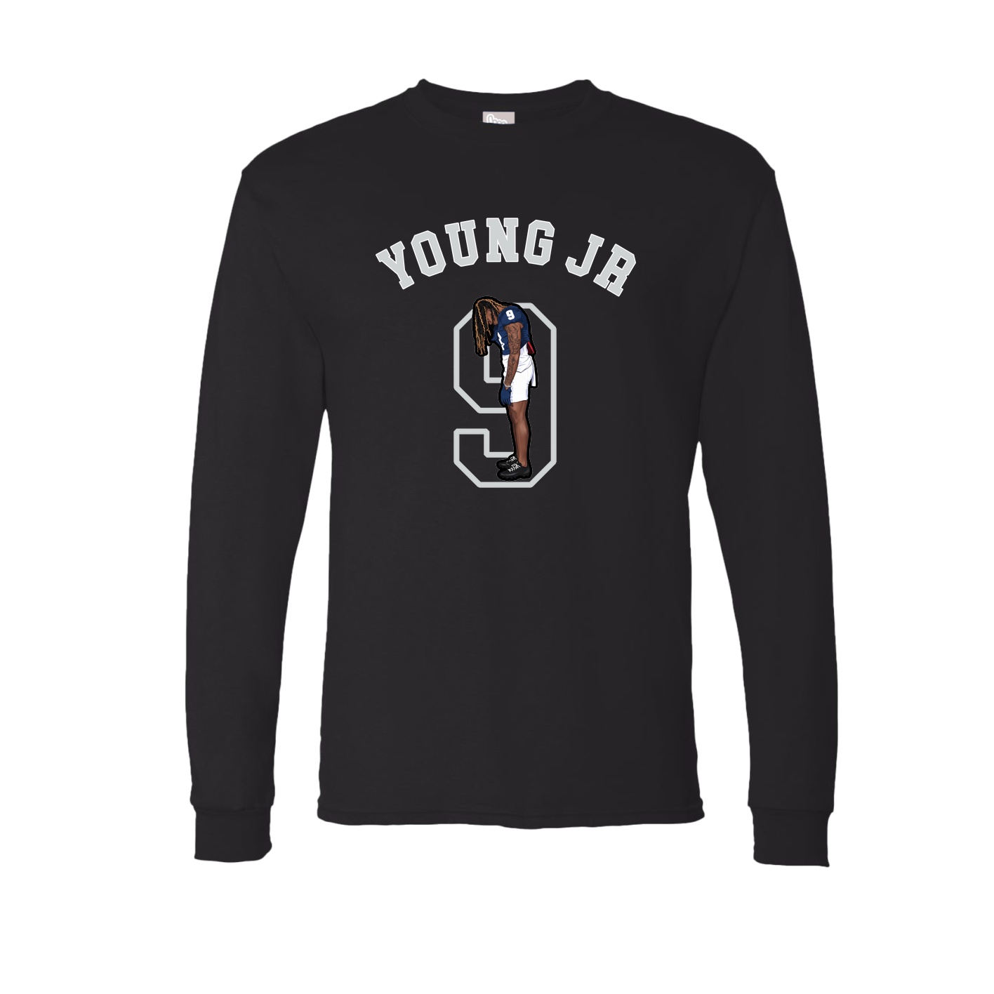 Long Sleeve Tee — Shirsey Arch in Black