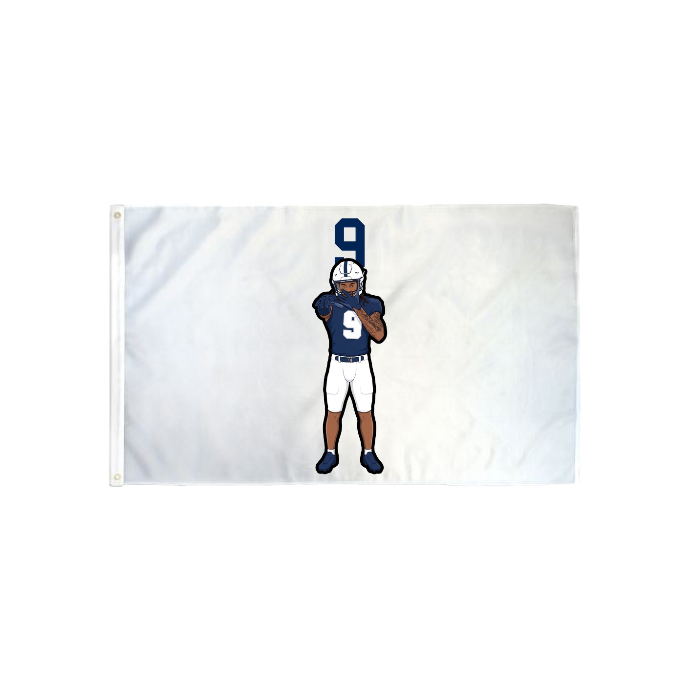 3x5 Flag — Number Top in Classic
