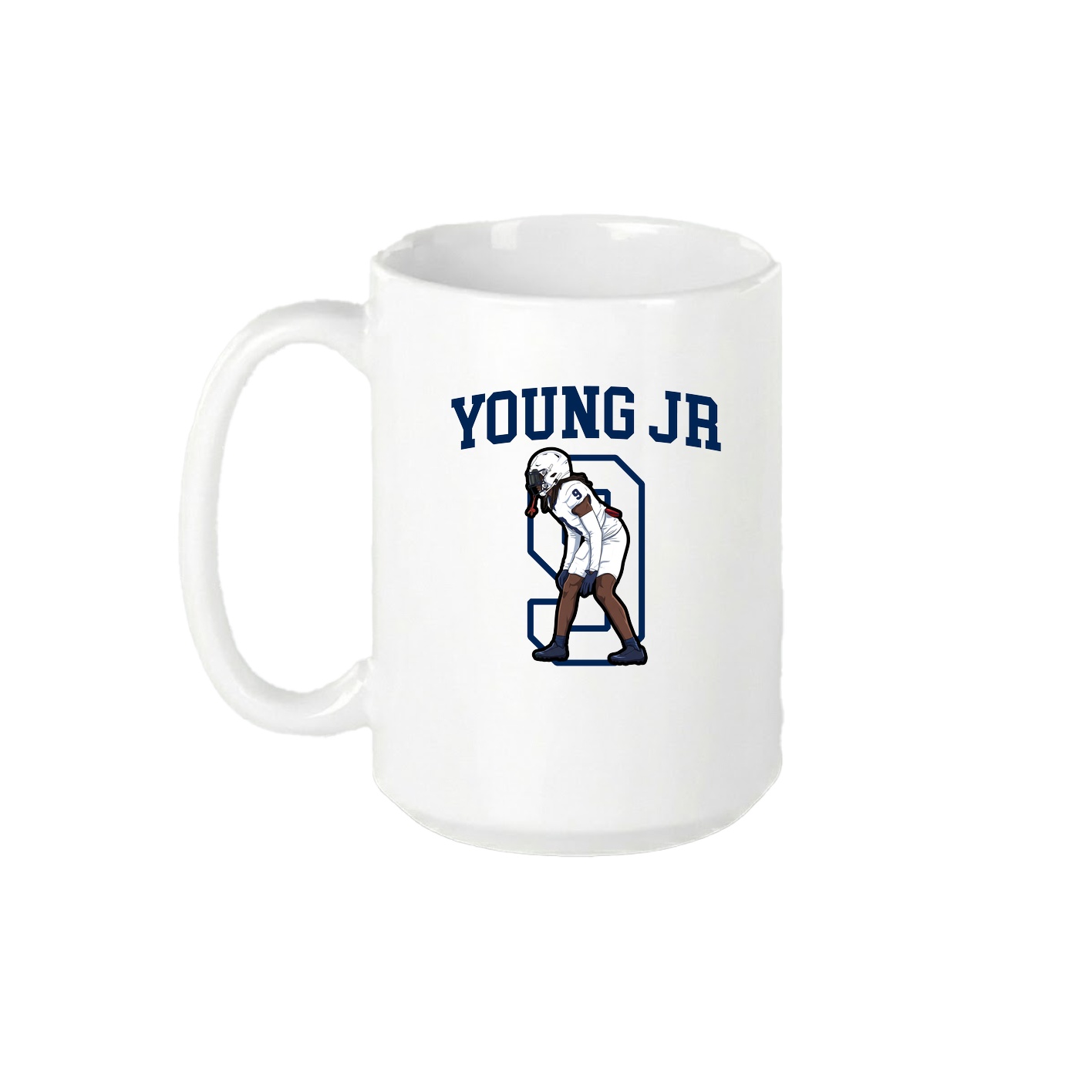 15oz Coffee Mug — Shirsey in White