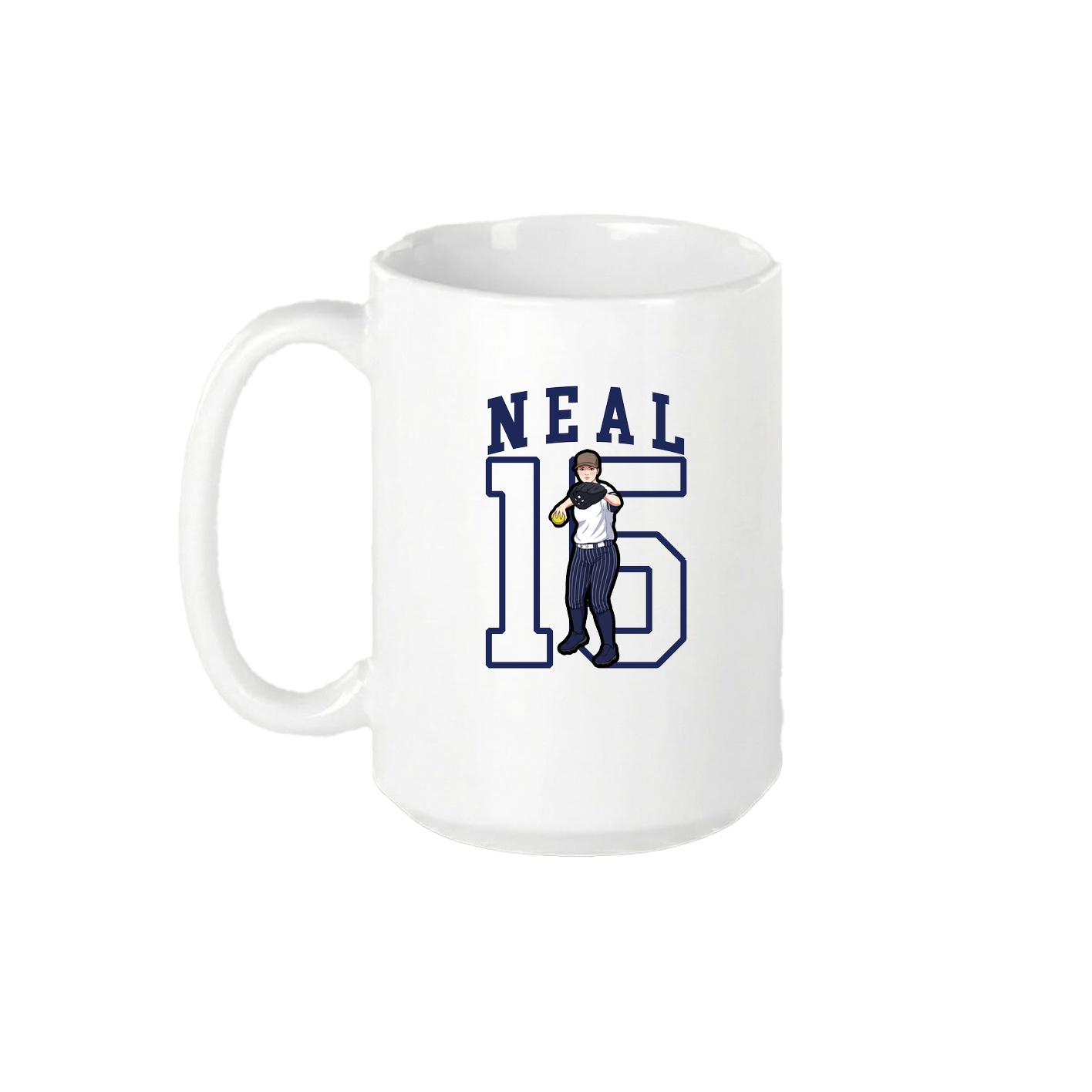 15oz Coffee Mug — Shirsey in White