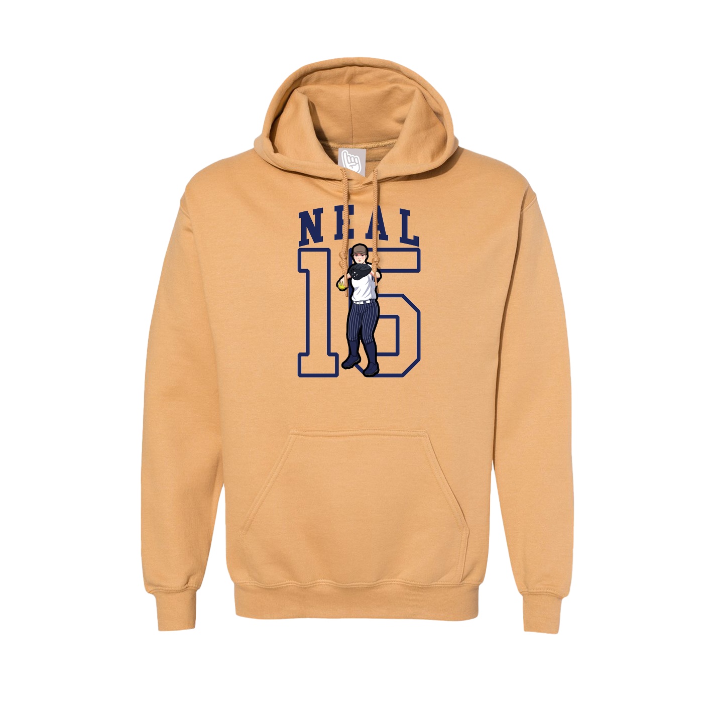 Hoodie — Shirsey in Vegas Gold
