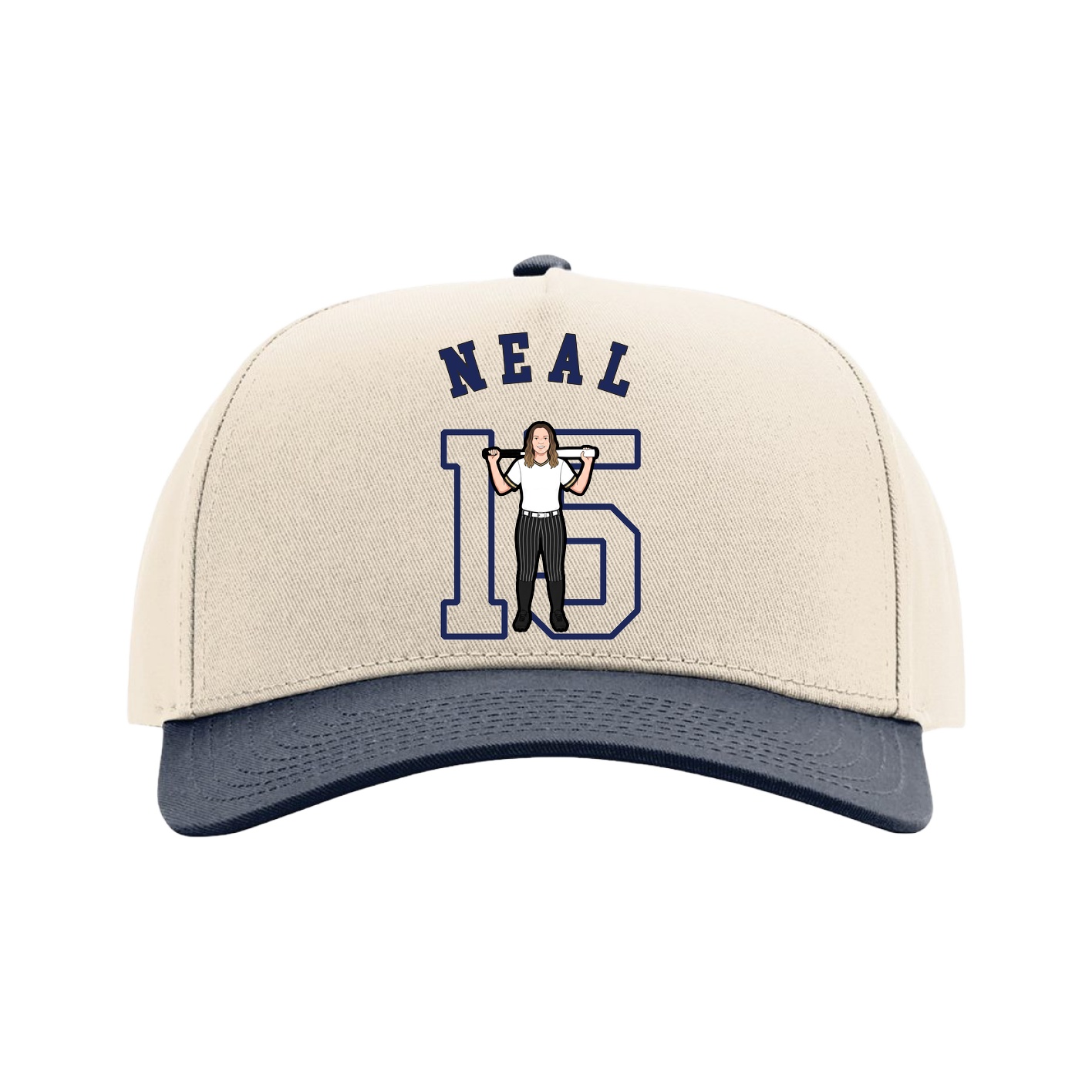 Full Fabric Five-Panel Champ Cap