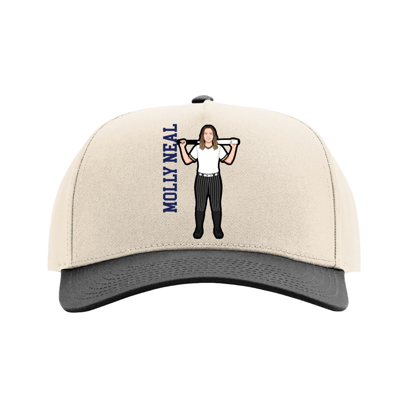 Full Fabric Five-Panel Champ Cap