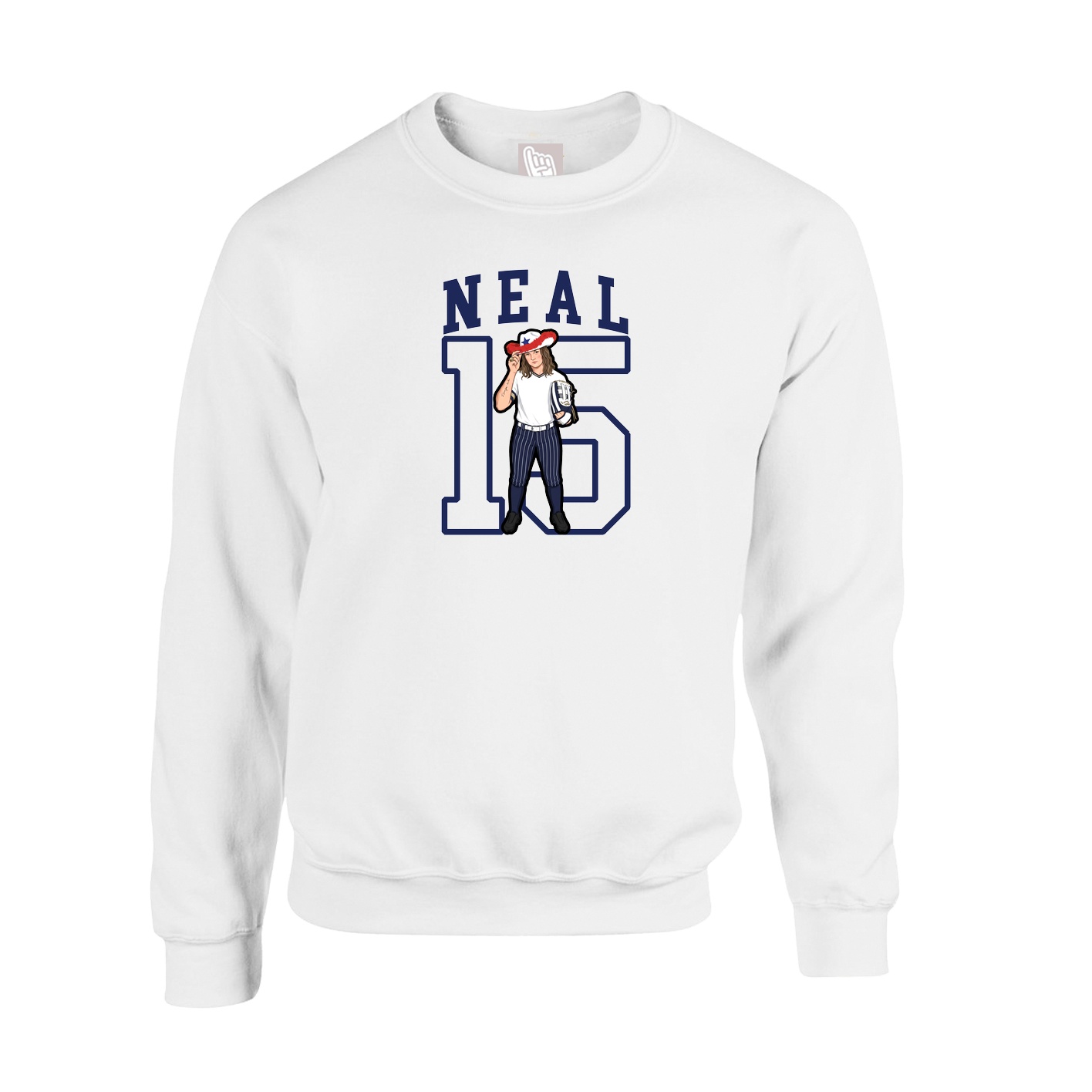 Fleece Crew — Shirsey in White