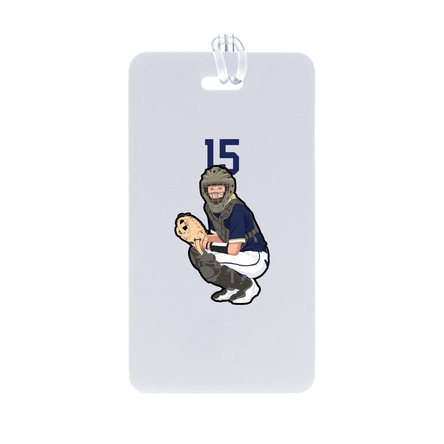 Bag Tag — Number Top in Classic