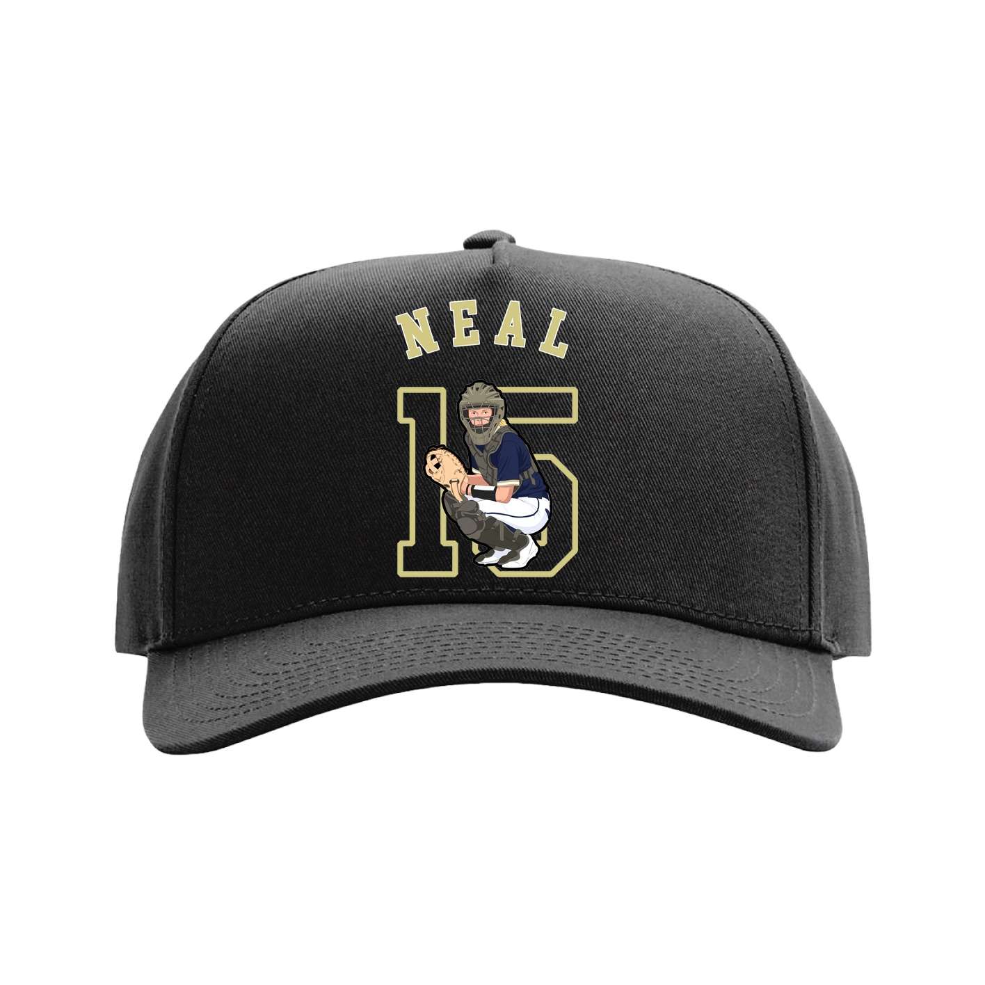 Full Fabric Five-Panel Champ Cap