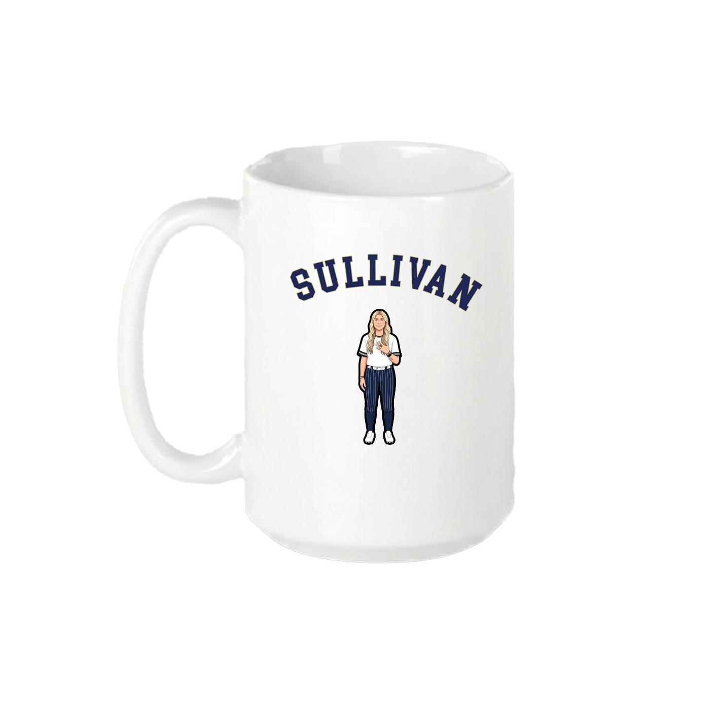 15oz Coffee Mug — Shirsey Arch in White