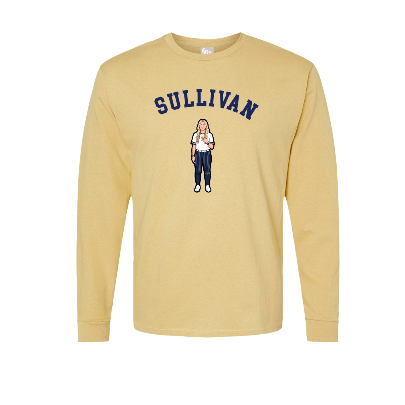 Long Sleeve Tee — Shirsey Arch in Vegas Gold
