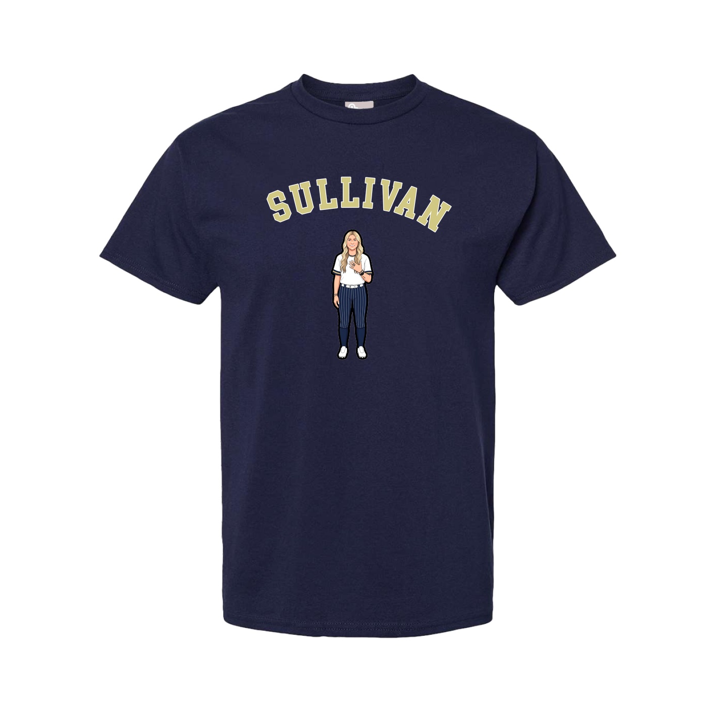 Youth Tee — Shirsey Arch in Navy