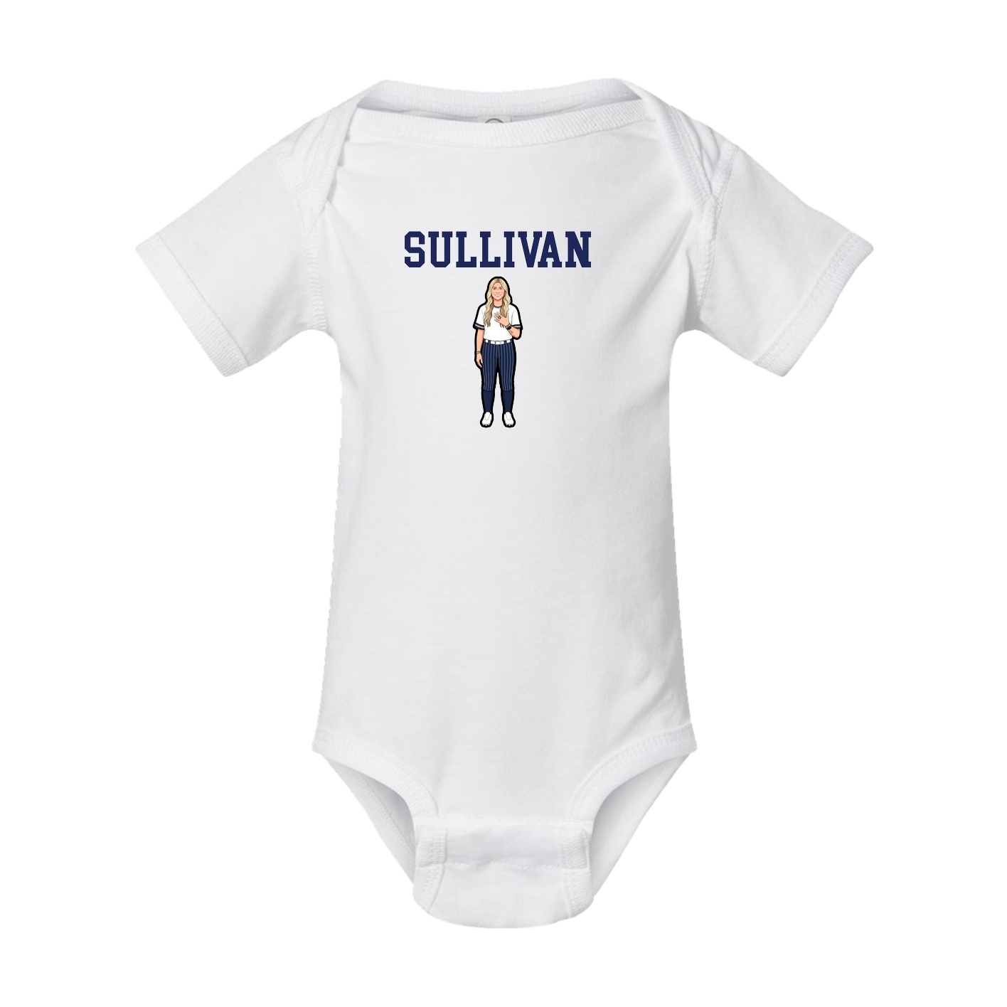 Baby Onesie — Shirsey in White
