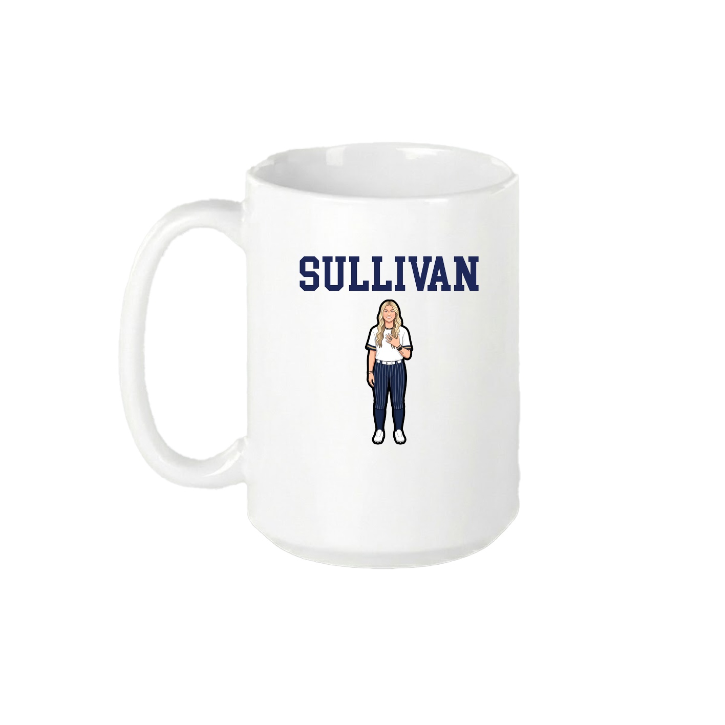 15oz Coffee Mug — Shirsey in White