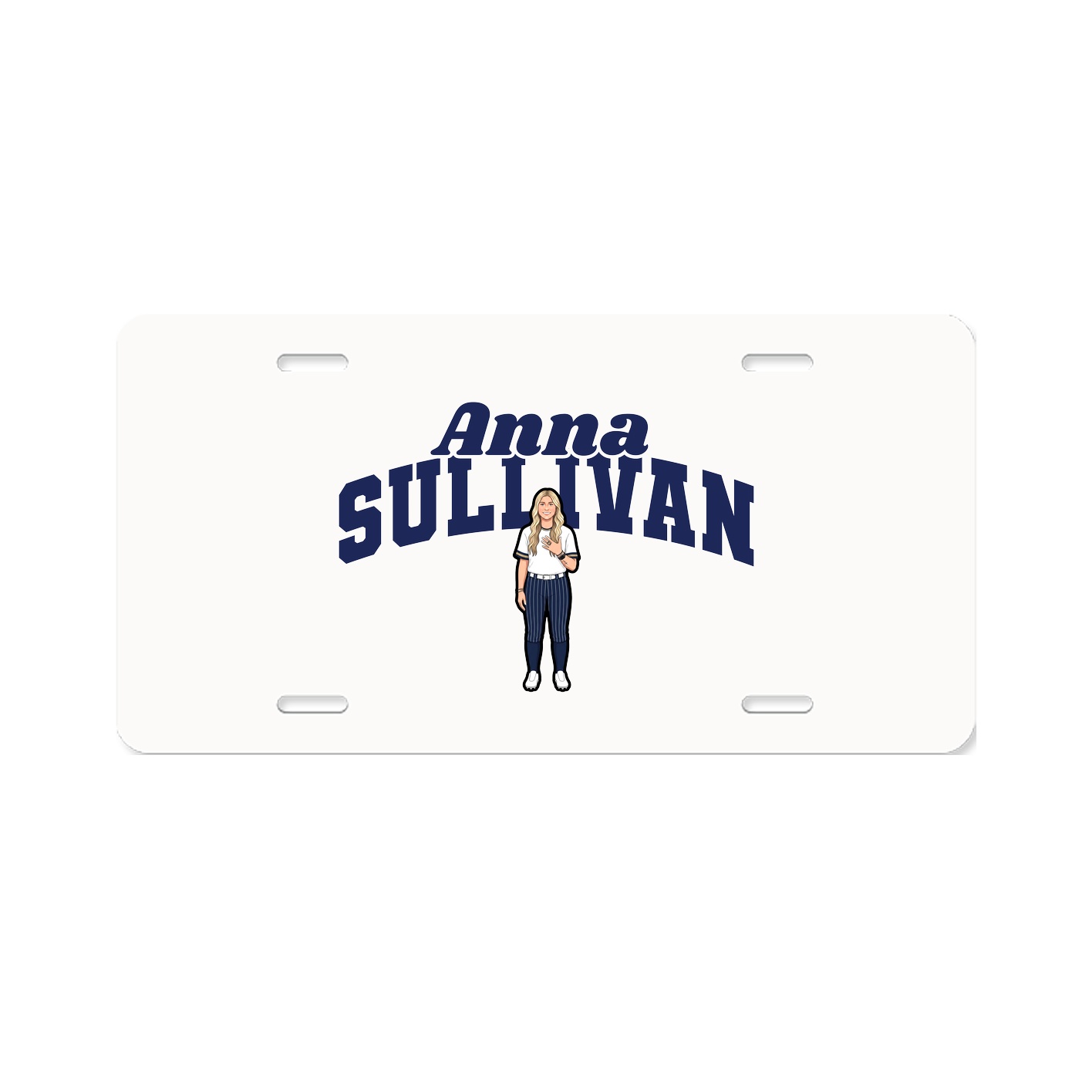License Plate — Signature Arch in Classic
