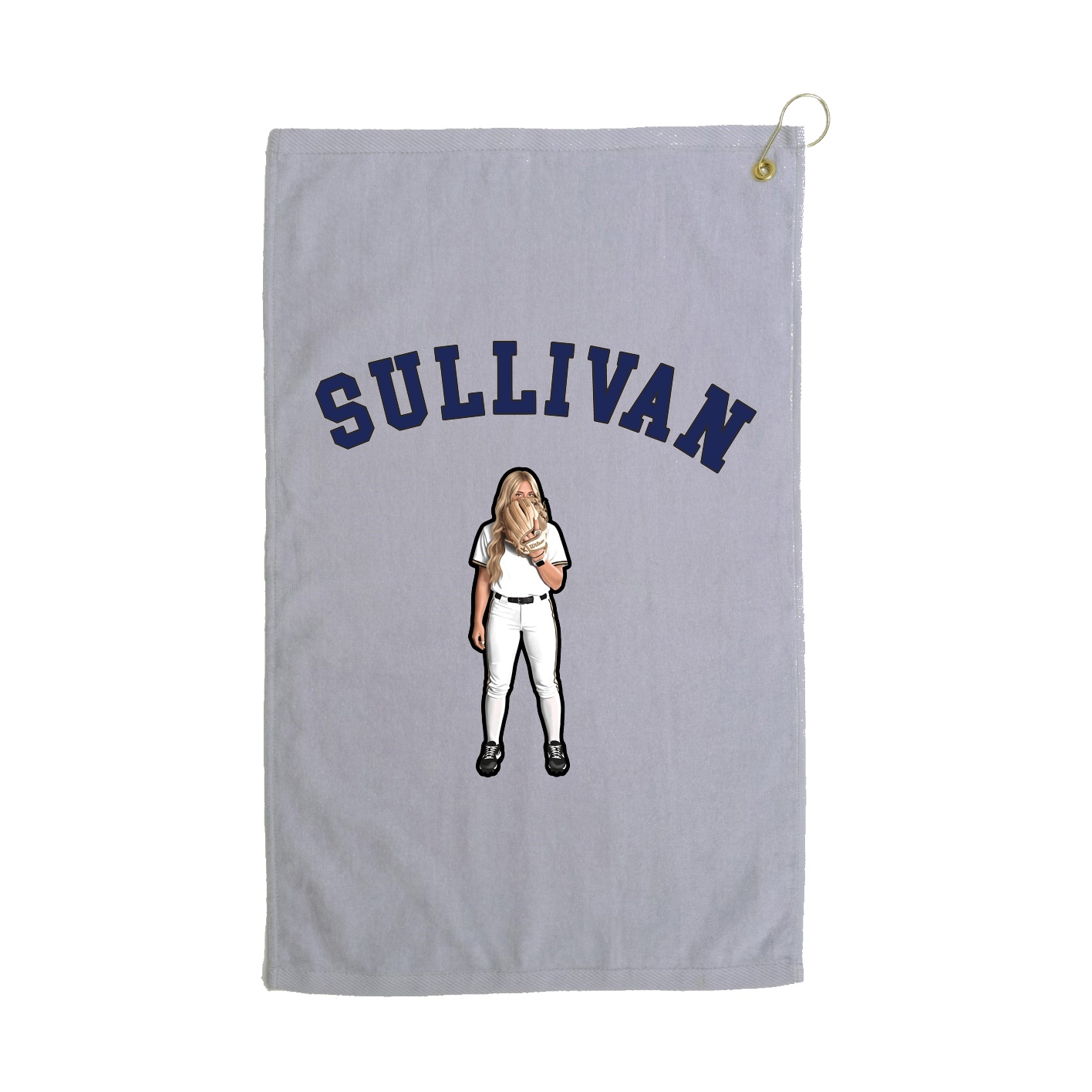 Golf Towel — Shirsey Arch in Grey