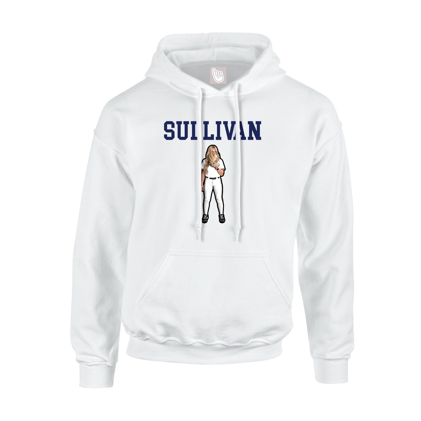 Youth Hoodie — Shirsey in White