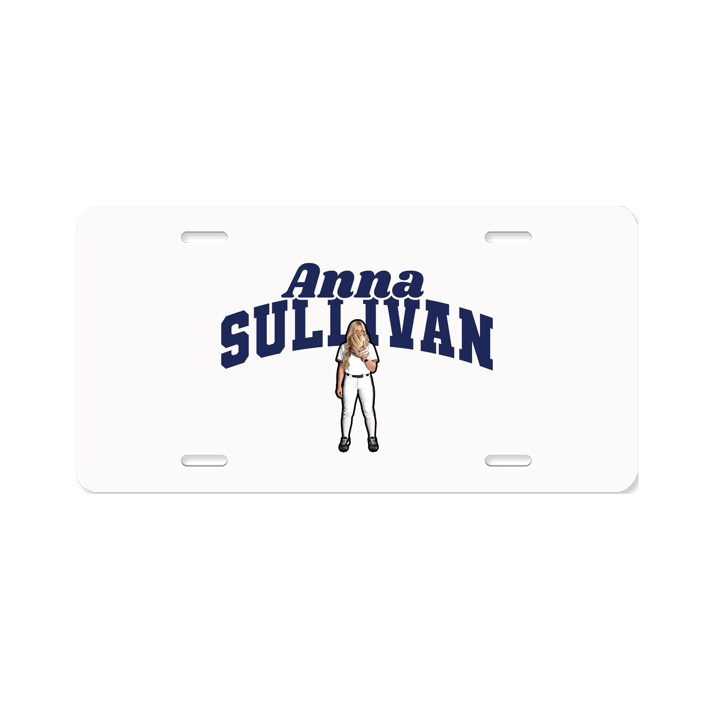 License Plate — Signature Arch in Classic